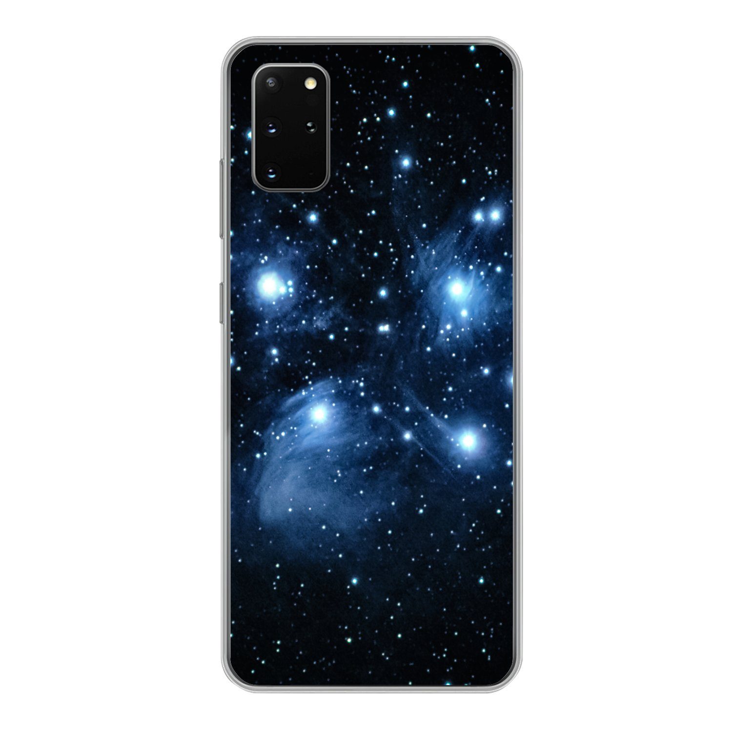MuchoWow Handyhülle für Samsung Galaxy S20 Plus Universum - Planeten - Sterne - Jungen - M, Phone Case, Silikon, Schutzhülle Dünn