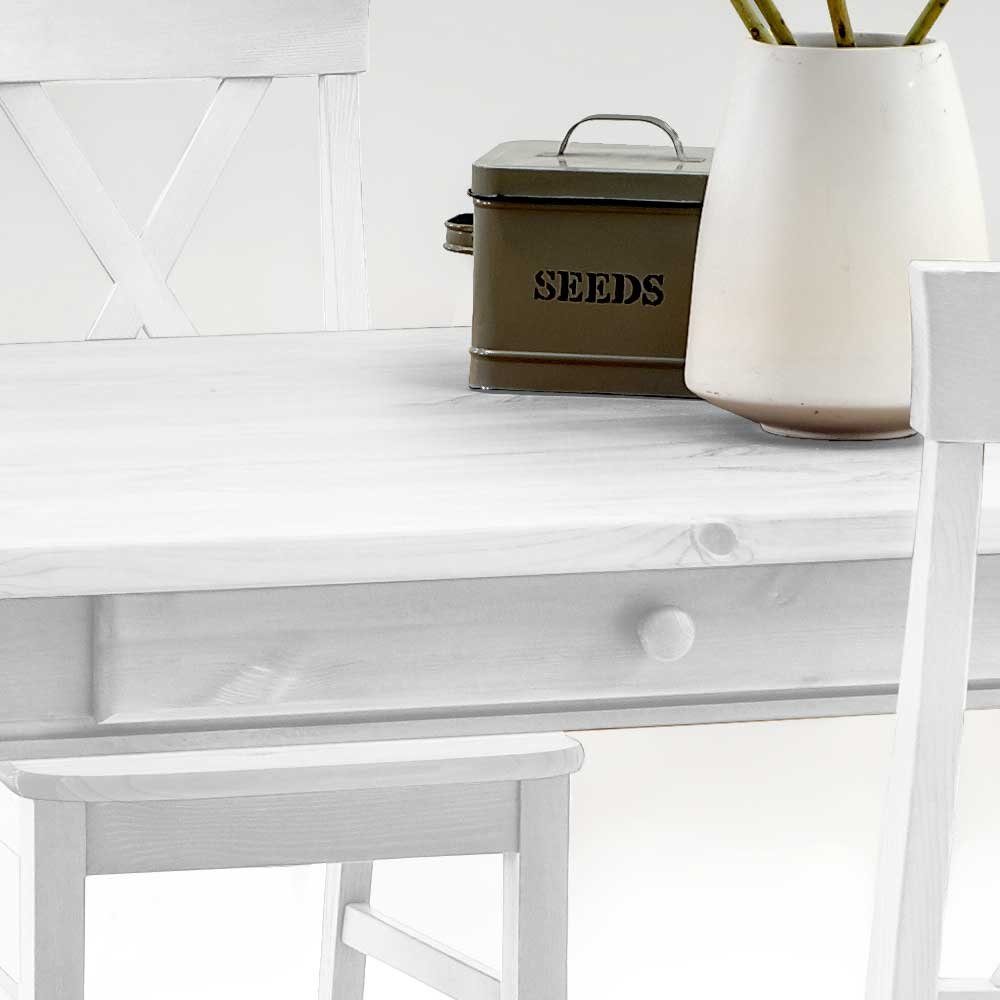 Pharao24 Esstisch Montagne, aus Massivholz