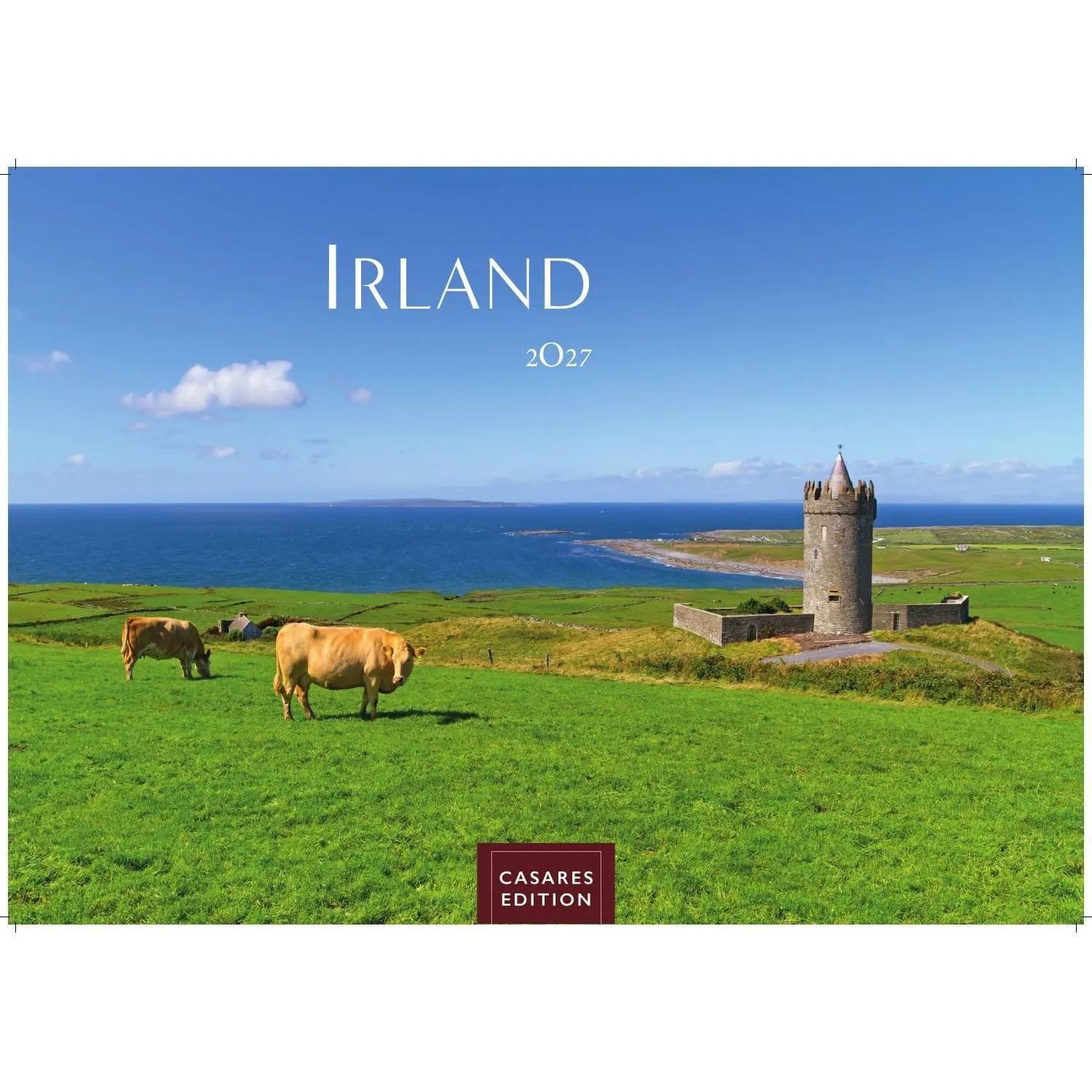 Wandkalender Irland Kalender 2027 - Wandkalender, Fotokalender 24x35cm - ....