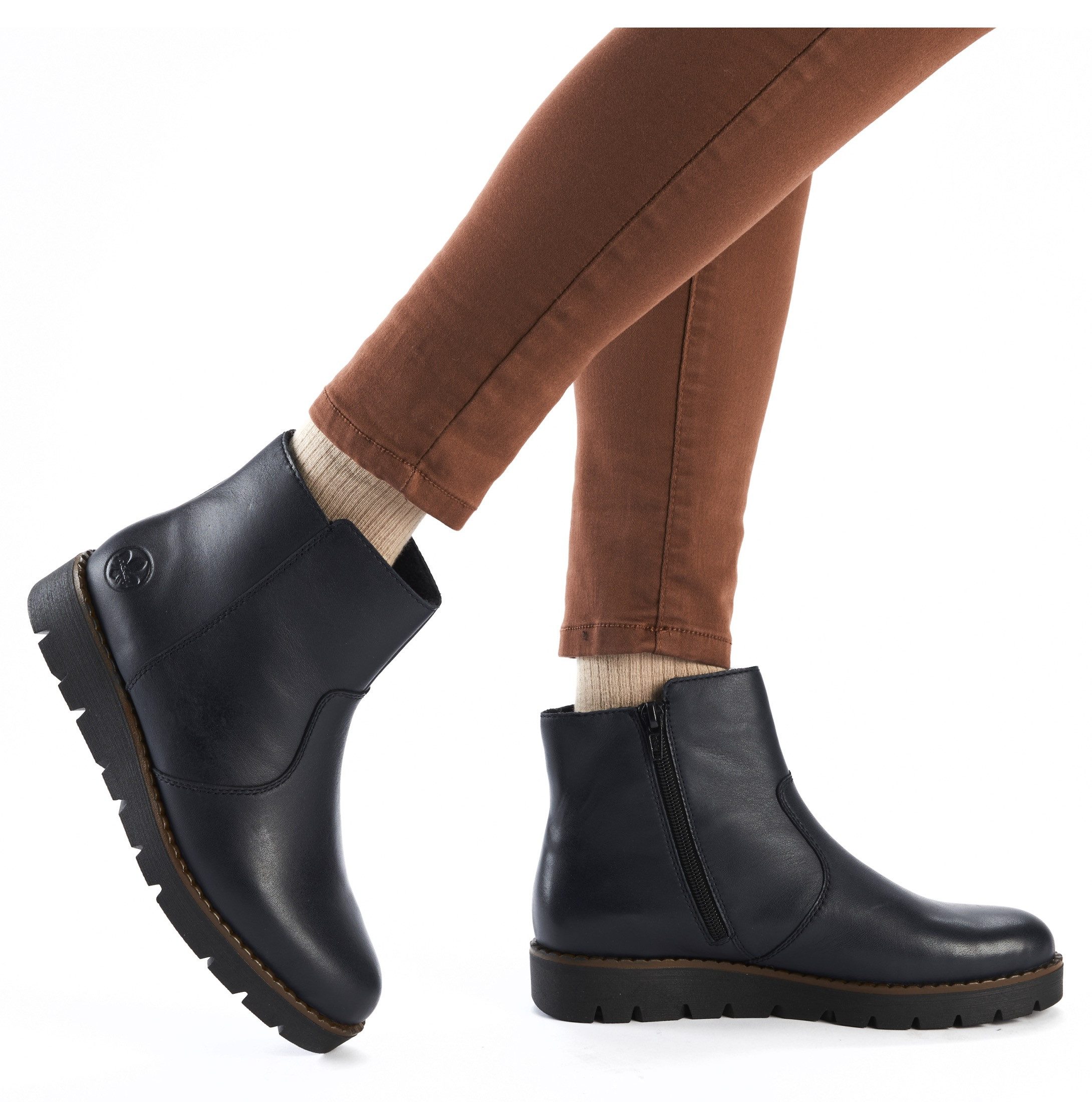 Rieker Schlupfboots, Stiefelette, Casual-Boots, Basic-Boots mit günstig online kaufen