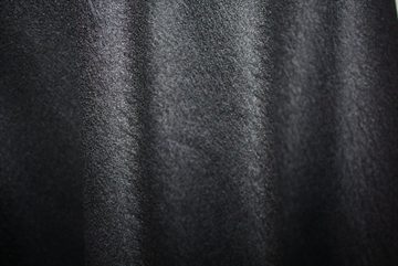 dunkle design A-Linien-Rock 57cm Wolle Loden Schwarz elastischer Bund