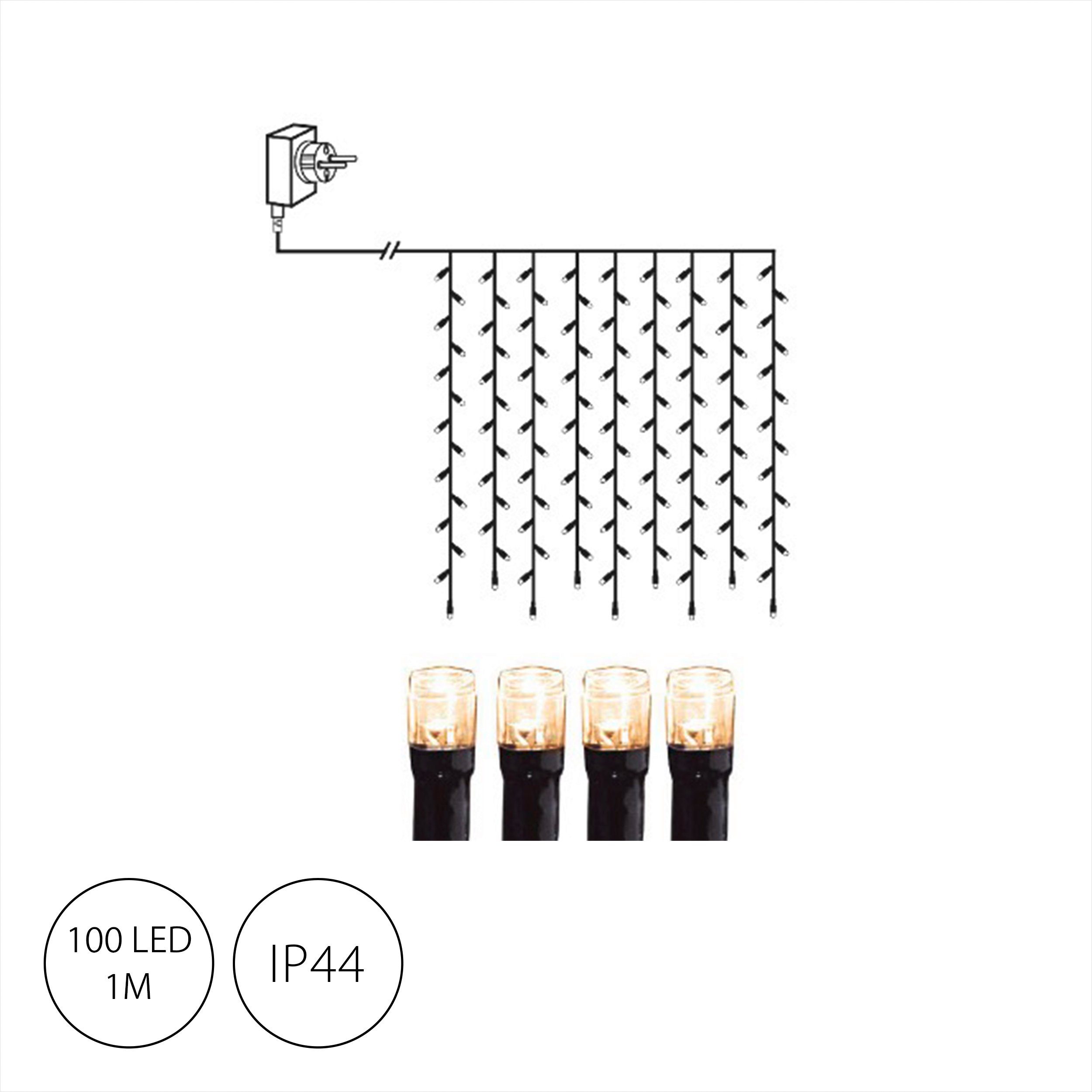 STAR TRADING LED-Lichterkette Serie MicroLED, LED Lichtervorhang MicroLED günstig online kaufen