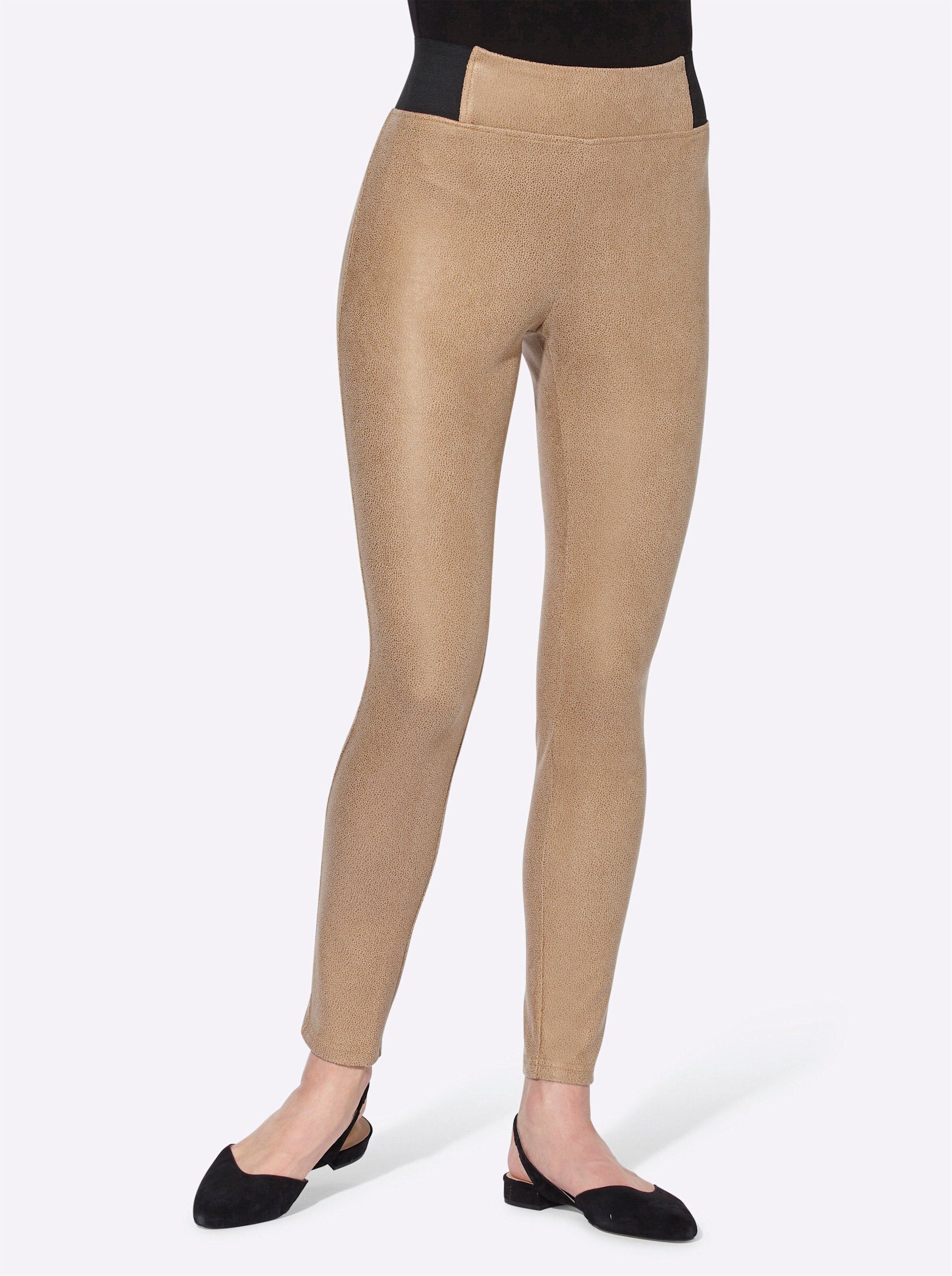 Sieh an! Jerseyhose Innenbeinlänge ca. 71 cm, Breiter Bund für eine  perfekte Passform | Weite Hosen