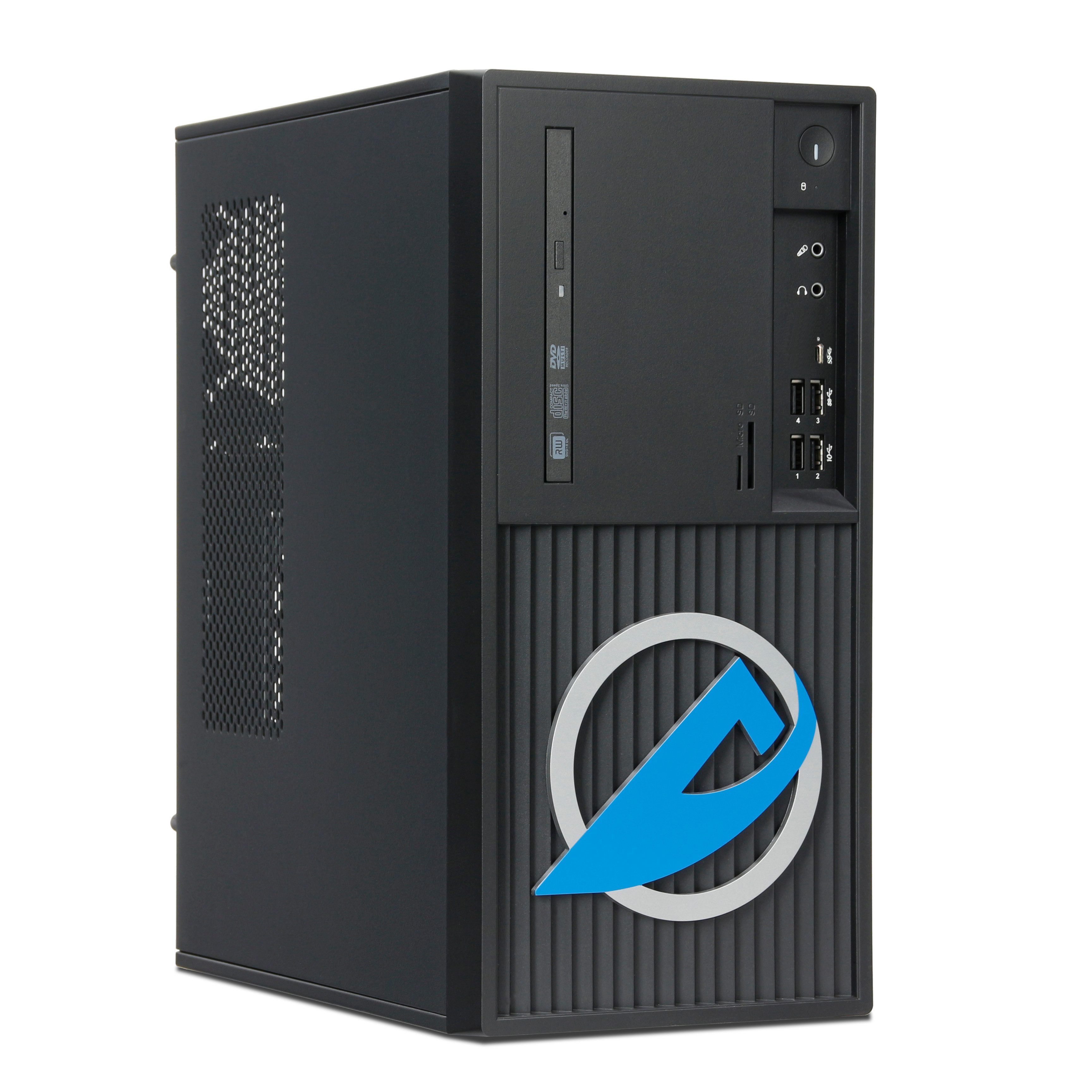 ANKERMANN-PC Office Master PC (Intel Core i7 8700, GeForce GT 710, 16 GB RAM, 480 GB SSD, Luftkühlung)