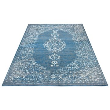 Designteppich Teppich Méridional hellblau, HANSE Home, rechteckig, Höhe: 9 mm