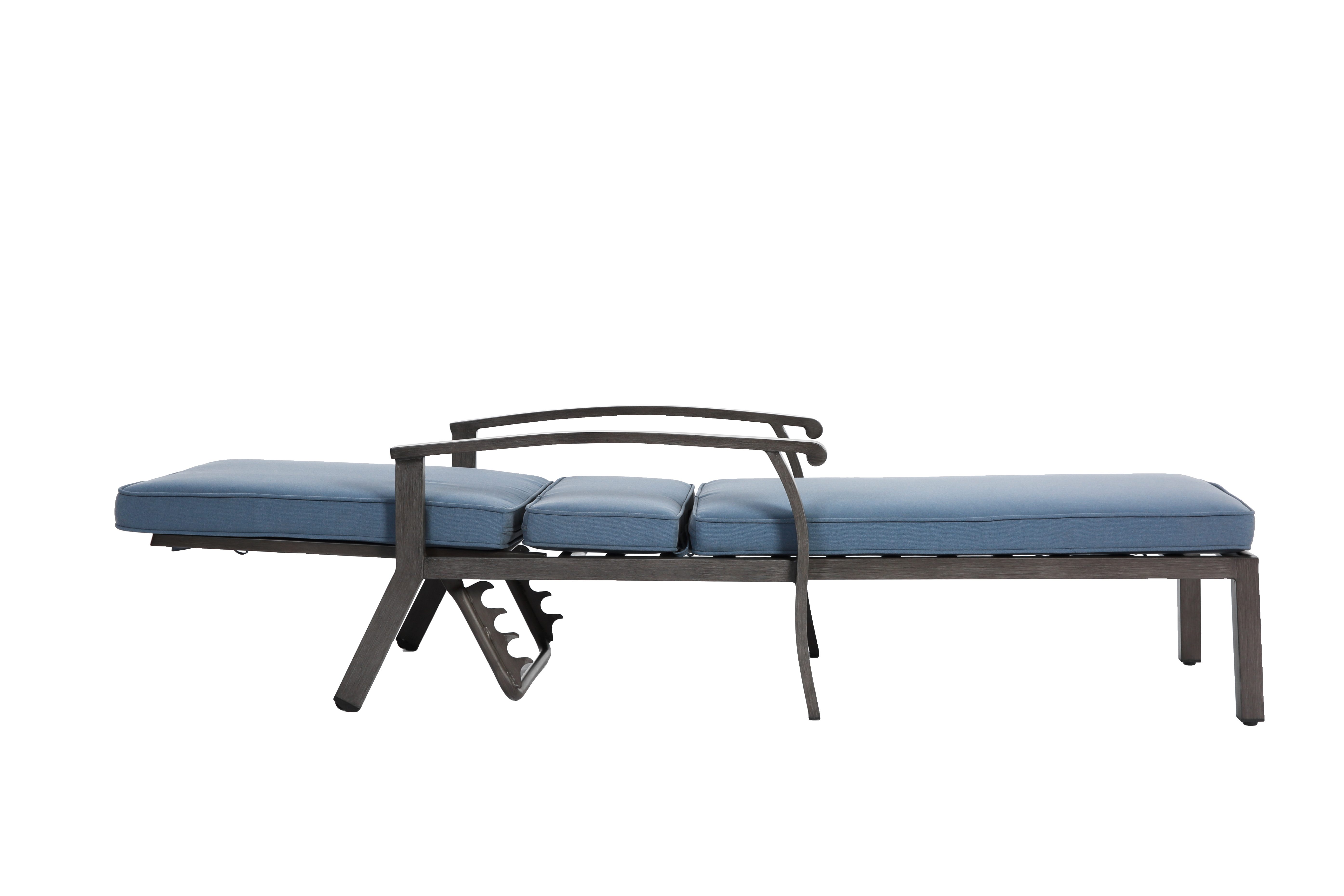 Odikalo Gartenliege 1* Gartensofa Terrassenstuhl Chaiselongue günstig online kaufen