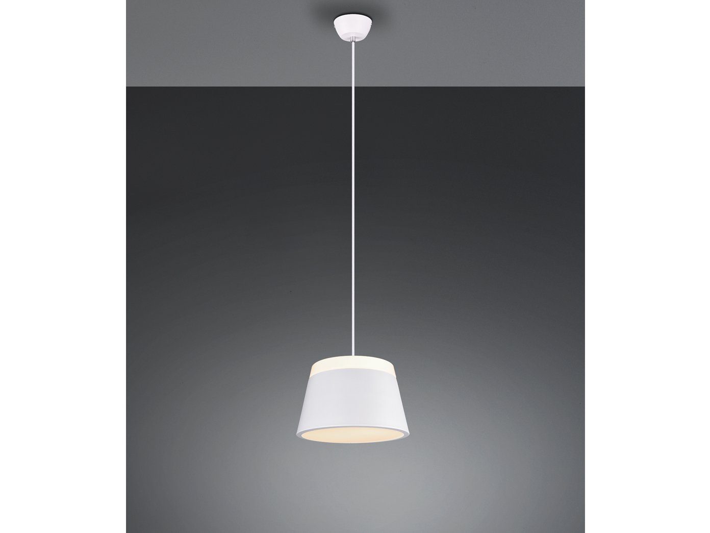 Wohnzimmerlampe Flurlampe Wohnraum LED Tischlampe modern 2 flammig Glas weiß 