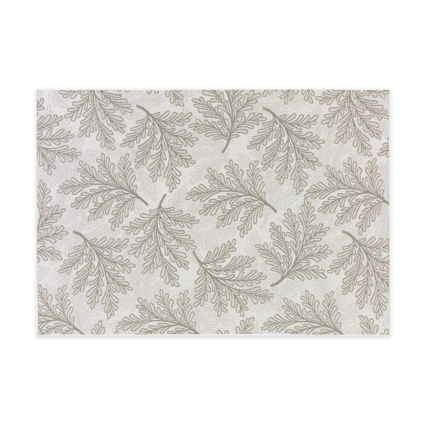 DomDeco Outdoorteppich In- & Outdoor Teppich JORIS, Serie "Alora", Braun, 120 x 170 cm, Rechteckig, Wetterfest & UV-beständig, schimmelresistent