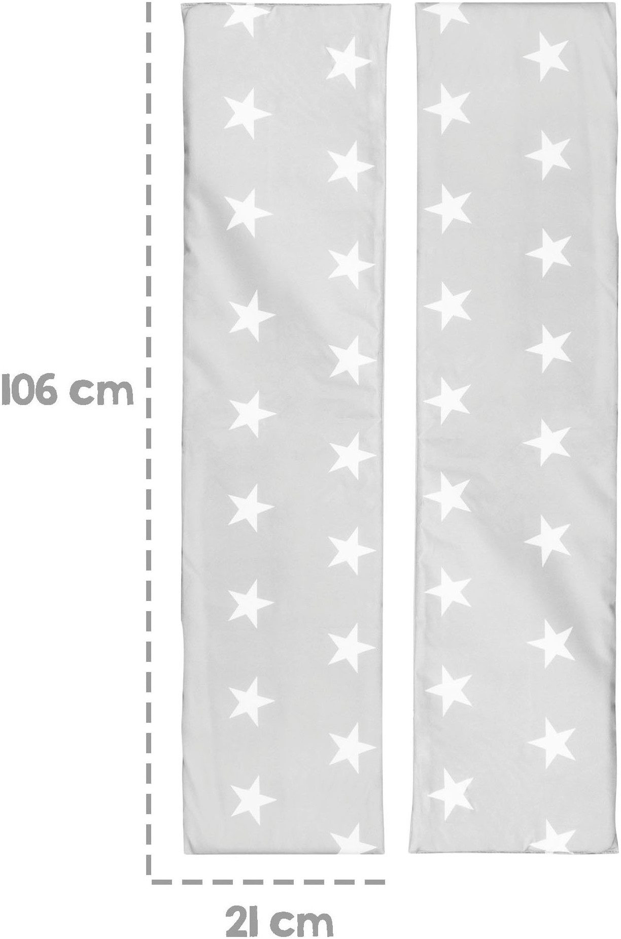 roba® Kinder-Sitzauflage Little Stars, passend zu roba Partygarnituren