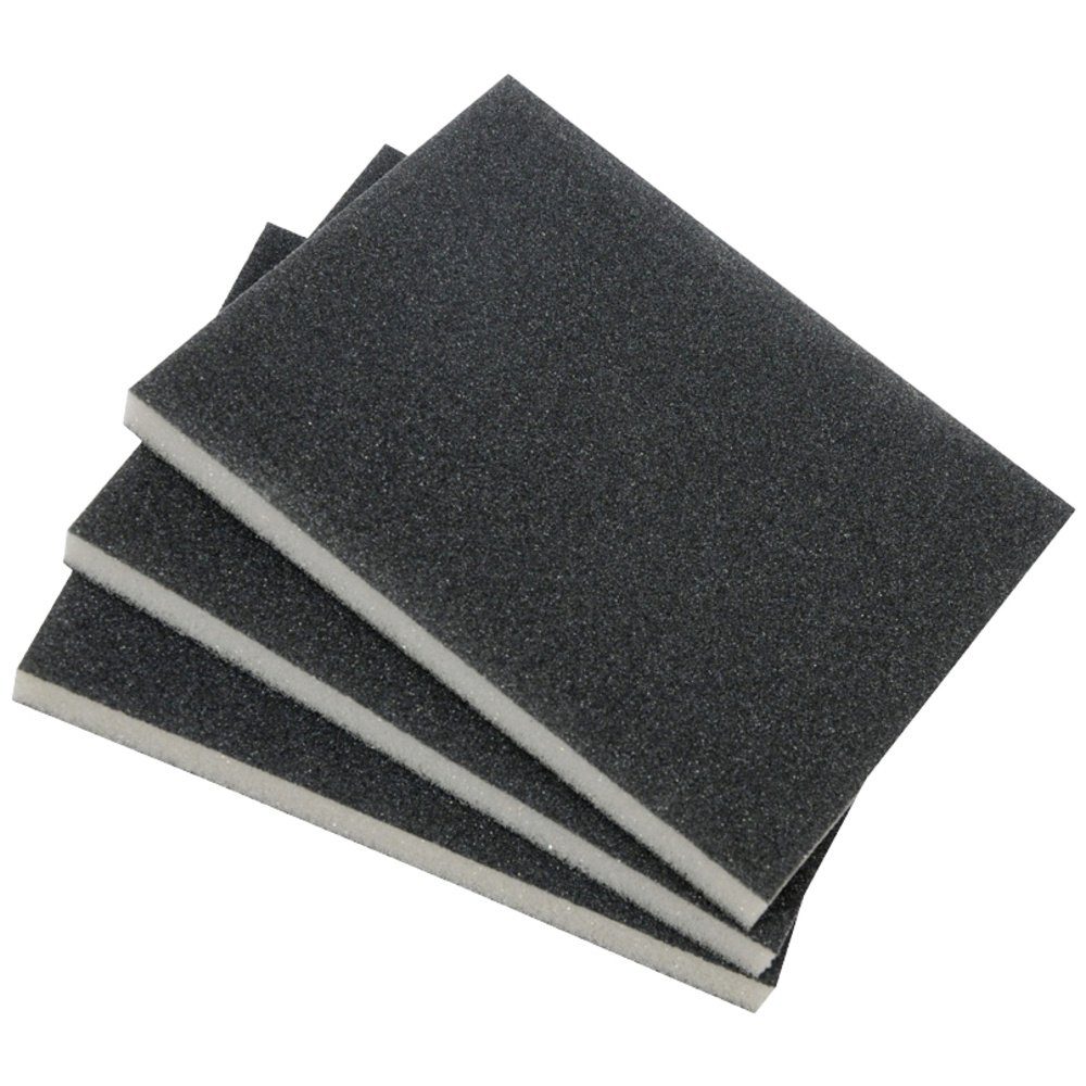 kwb Schleifaufsatz kwb 89000 Schleifschwamm-Set 3-tlg. S mit feiner, für Holz und Metall