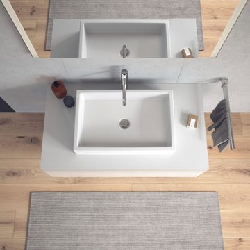 Duravit Waschtischarmatur C.1 Waschtischmischer, Größe L, mit Zugstangen-Ablaufgarnitur mit AquaControl und AirPlus, Ausladung 13,6 cm, Chrom