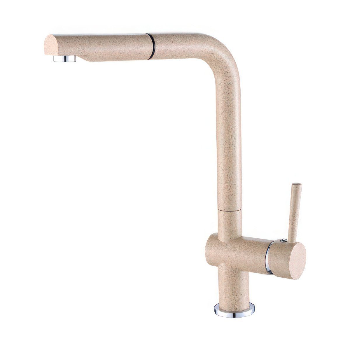 KOLMAN Küchenarmatur LUNA Wasserhahn Mischbatterie für Küche in Beige