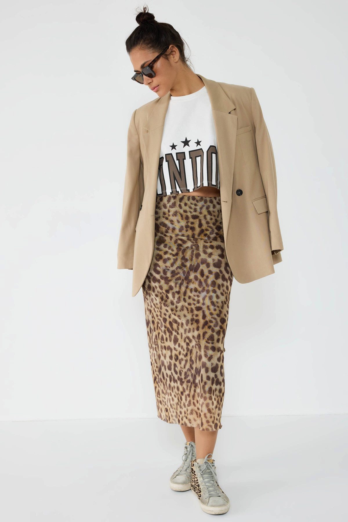 No Matter What Kapuzenpullover Bedrucktes Basic-Sweatshirt