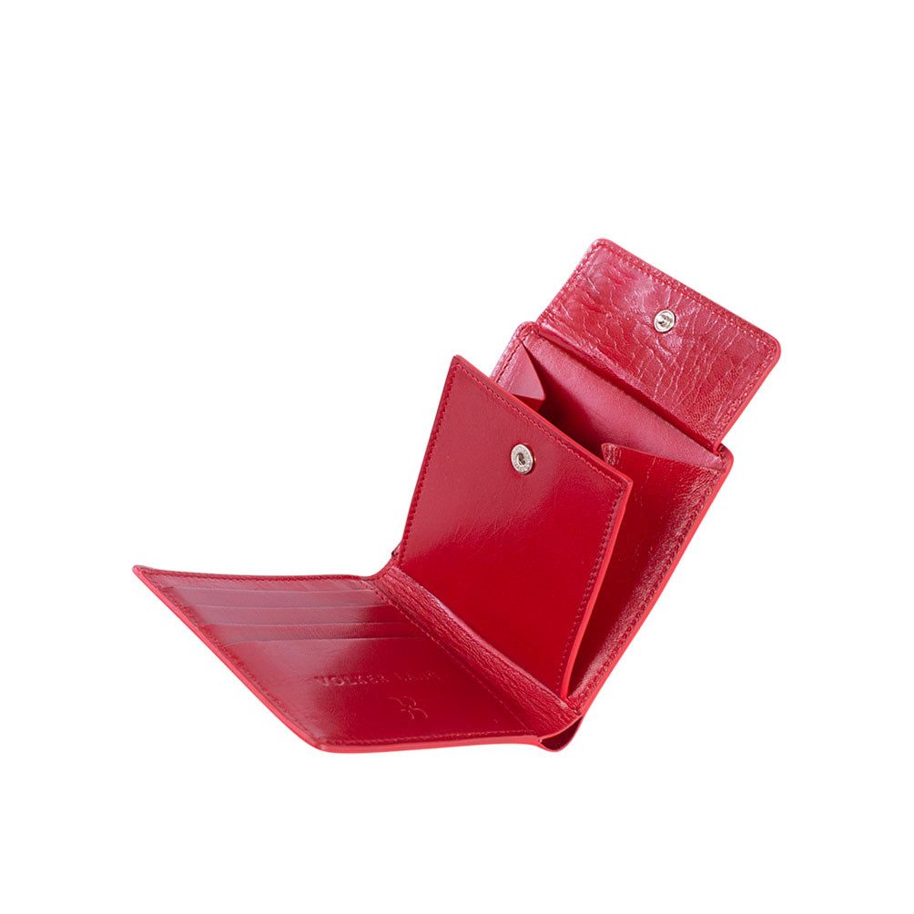 VOLKER LANG Brieftasche TALER, SB5 - Klassische Klappbörse im kompakten Format