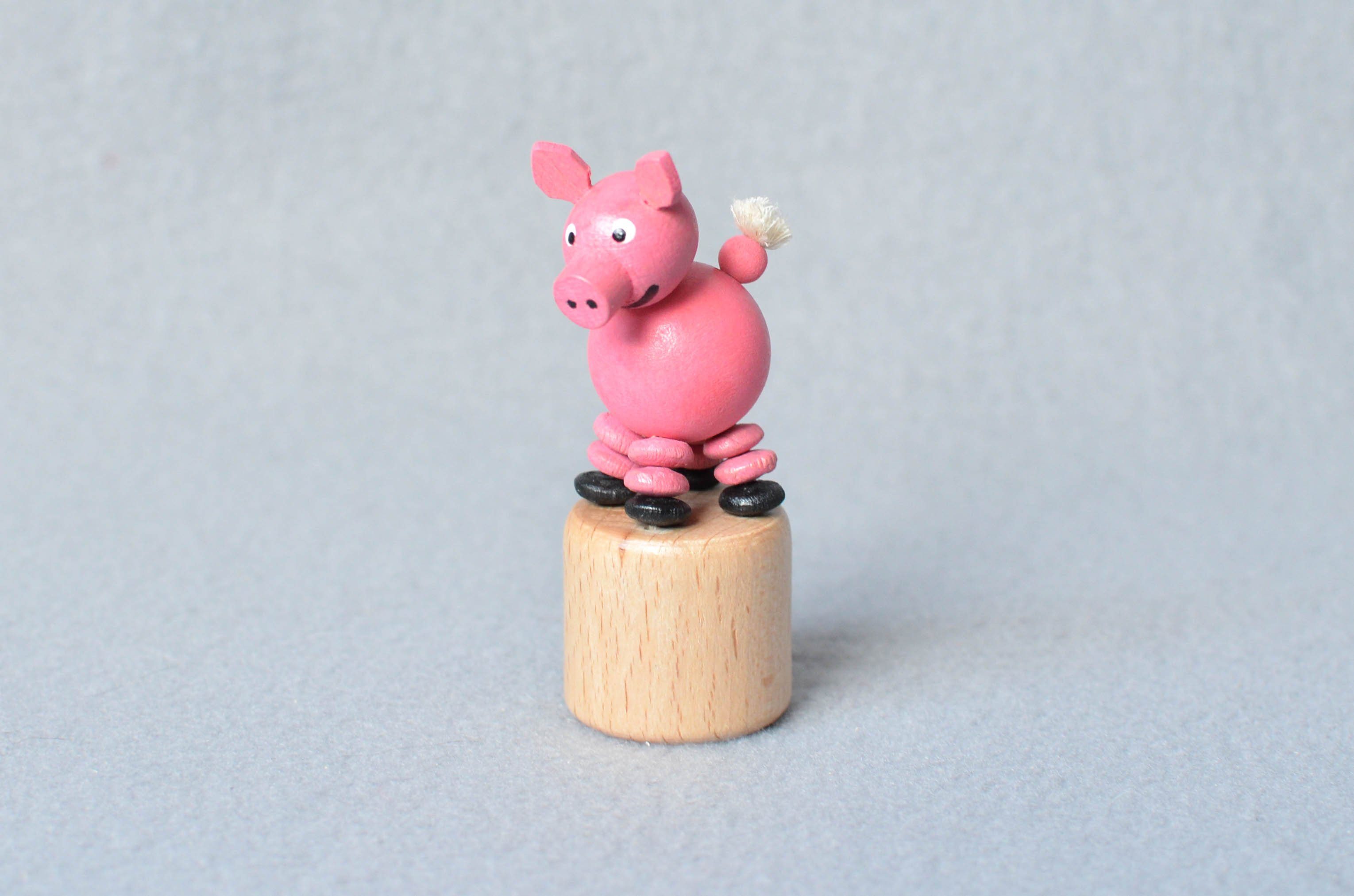 Jan Stephani Erzgebirgische Volkskunst Tierfigur Holzspielzeug Wackeltier S günstig online kaufen