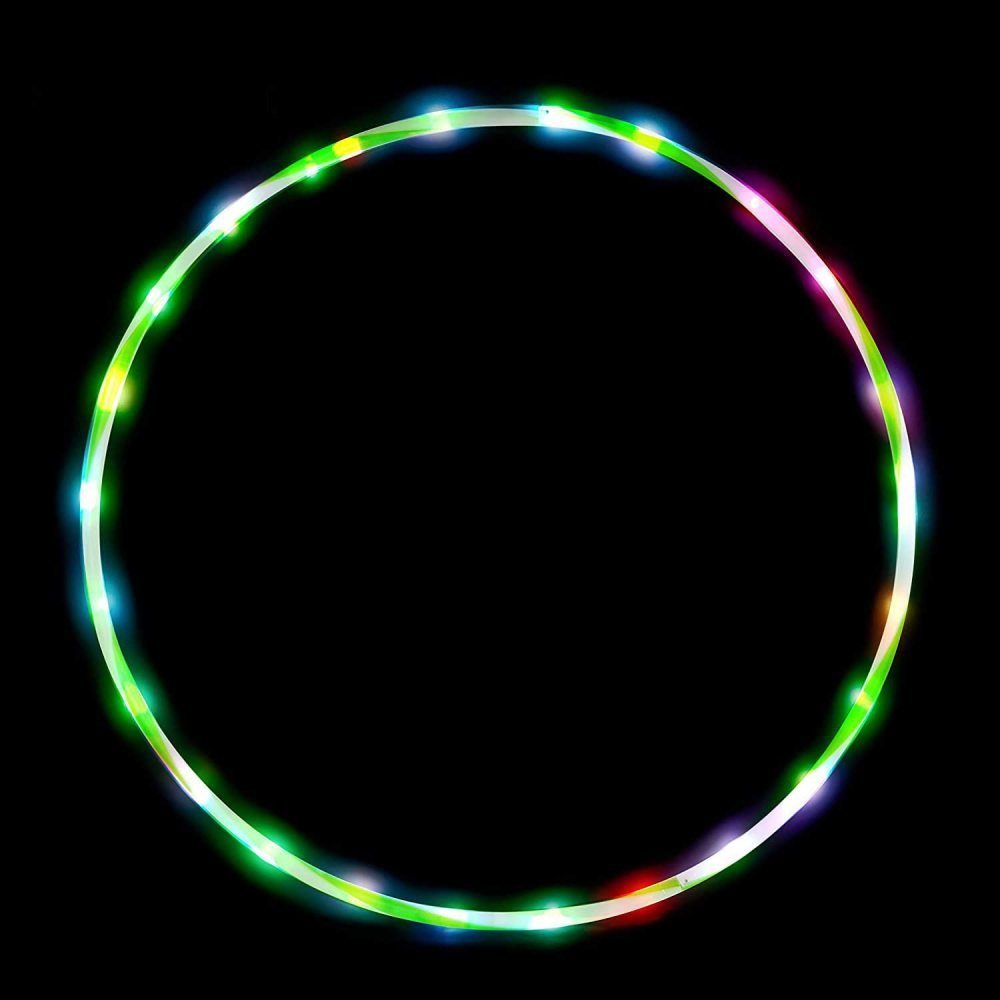 Hula-Hoop-Reifen Jormftte LED-Hula-Hoop-Reifen,Farbwechse