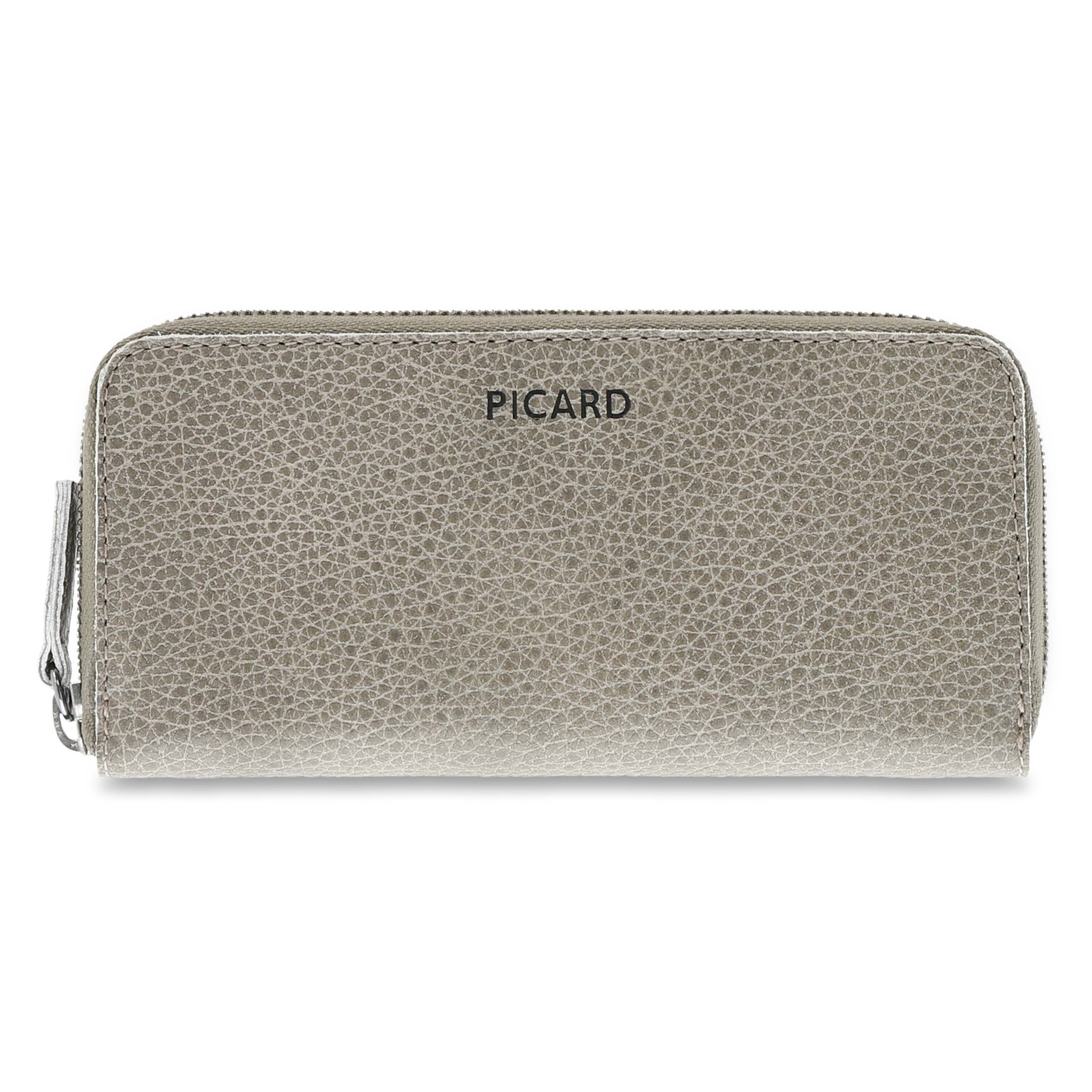 Picard Schreibgeräteetui PICARD Schreibgeräteetui Pouch aus Echtleder taupe