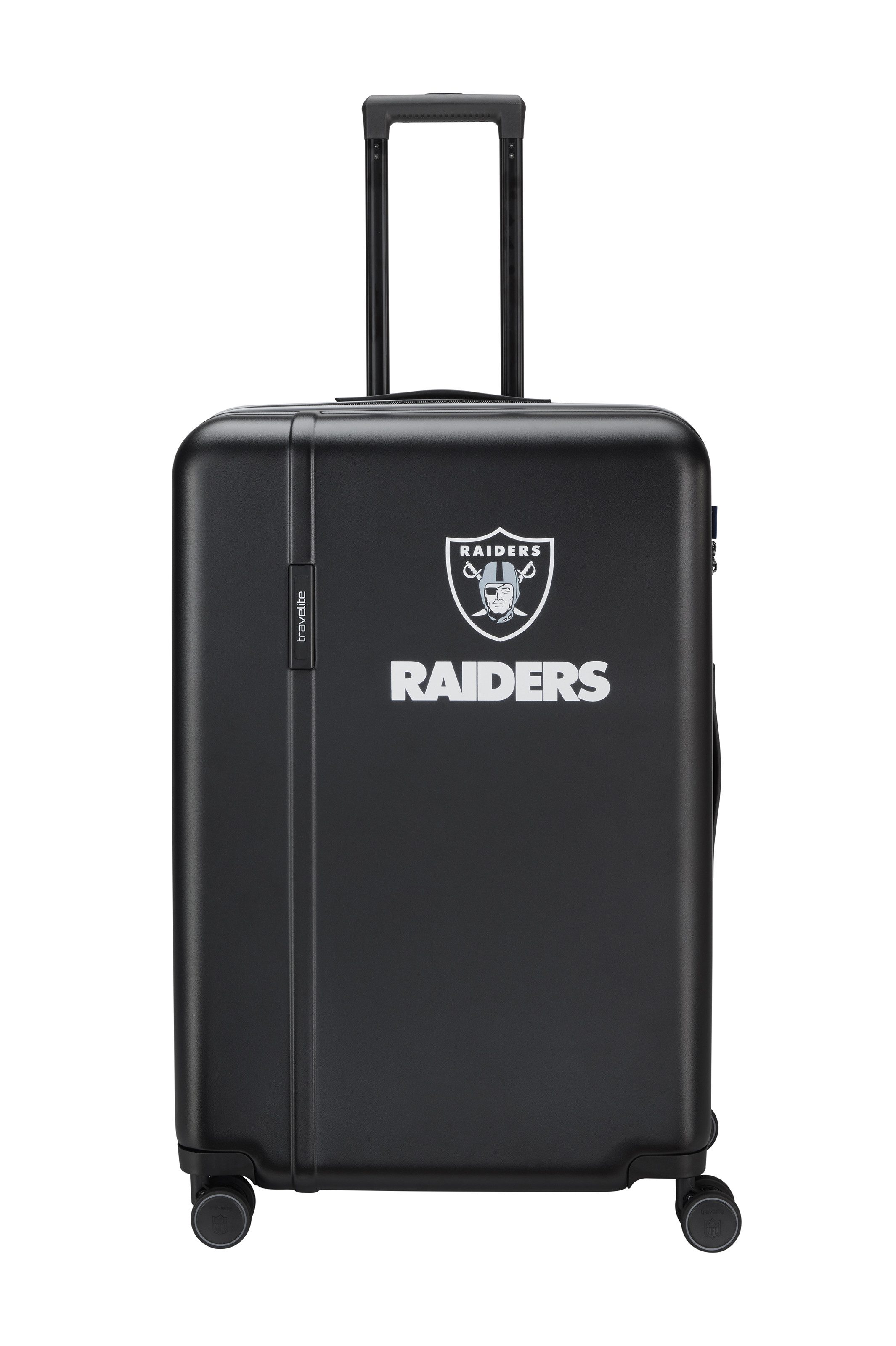 travelite Trolley travelite x NFL Koffer Hartschale, 4 Rollen, Unisex Koffer, TSA-Schloss, 4 Doppelrollen, offizielles NFL-Teamdesign