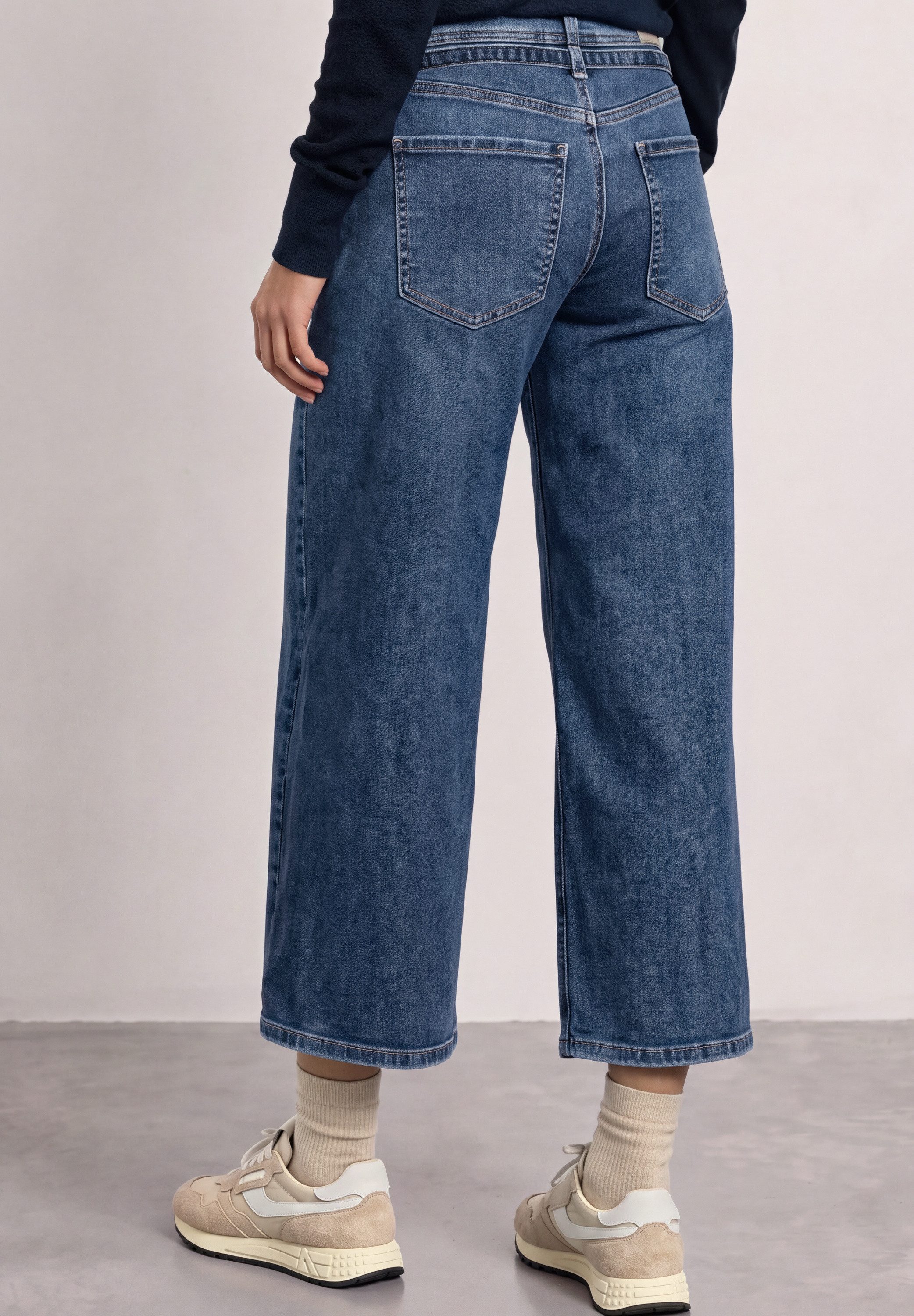 STREET ONE Loose-fit-Jeans in 7/8-Länge