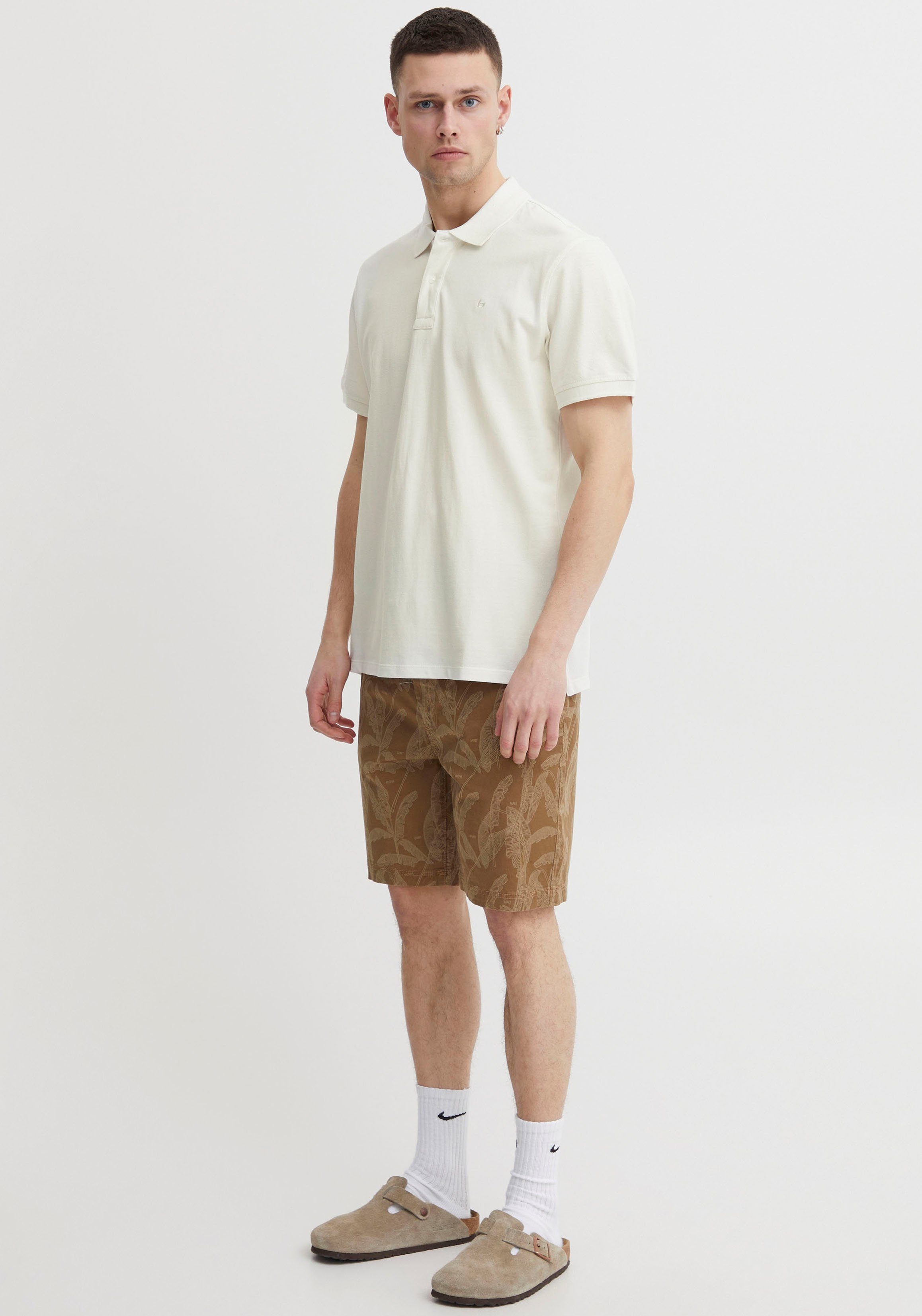 Blend white BL-Poloshirt Poloshirt