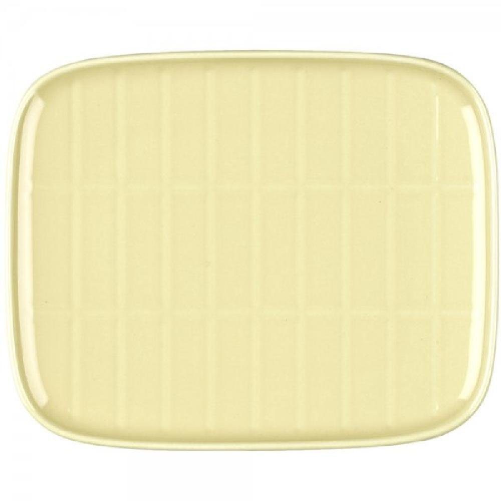 Marimekko Frühstücksteller Teller Oiva Tiiliskivi Butter Yellow (15x12cm)