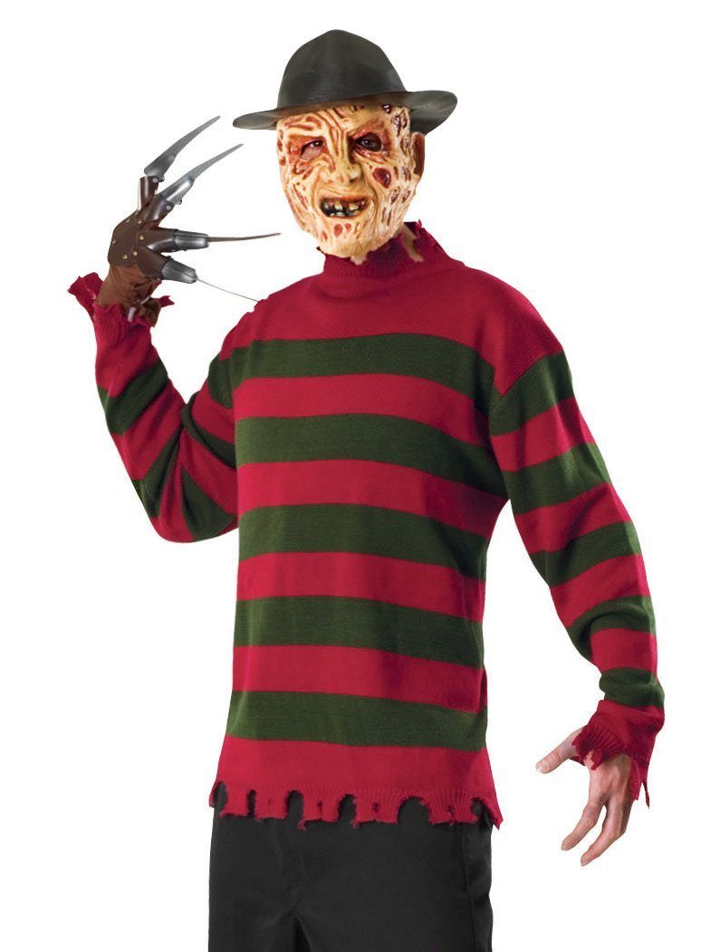 Kostüm Freddy Krüger Pullover Halloween Kostüm