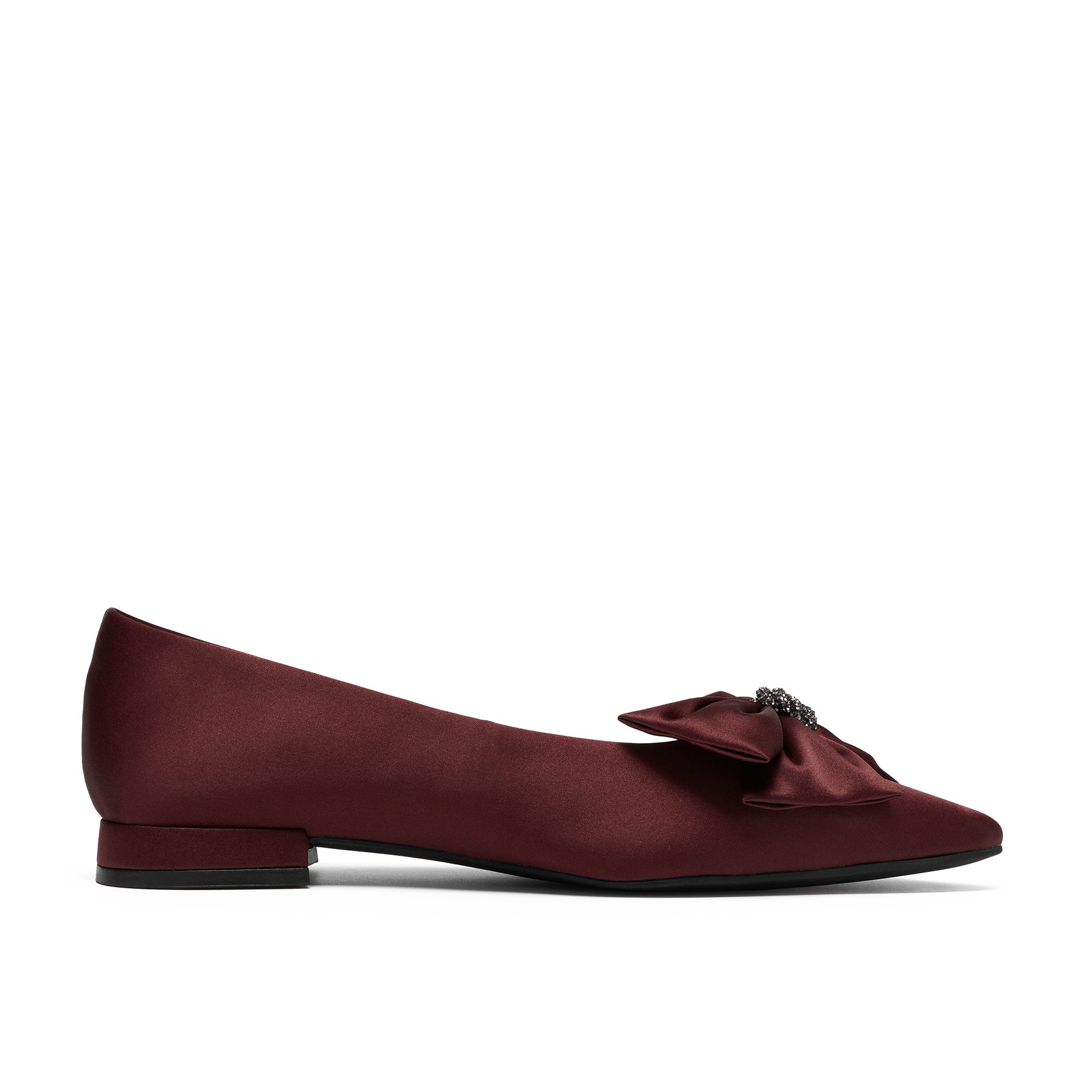 Clarks Clarks Sensa15 Bella 26327275 4, Ballerina, Rot (Bordeaux), Damen Ballerina