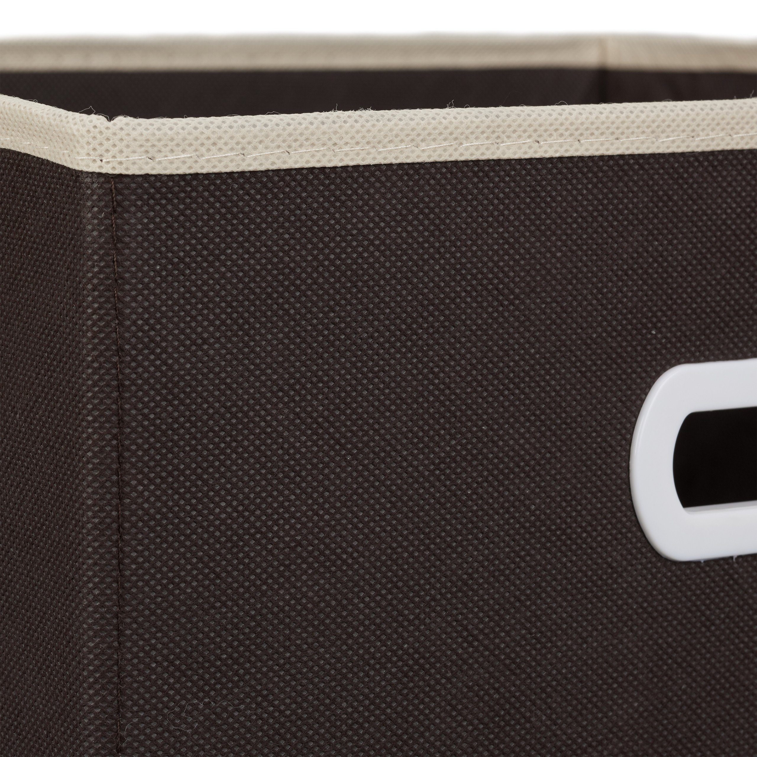 relaxdays Faltbox 6 x Faltbox braun