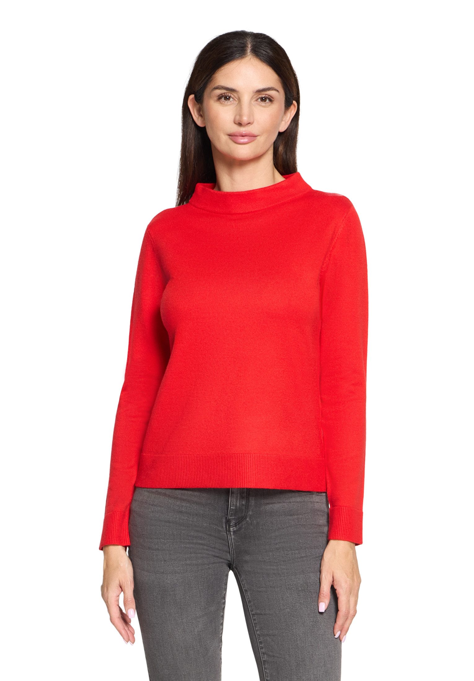 Betty Barclay Strickpullover Damen Strickpullover mit Stehkragen (1-tlg) günstig online kaufen