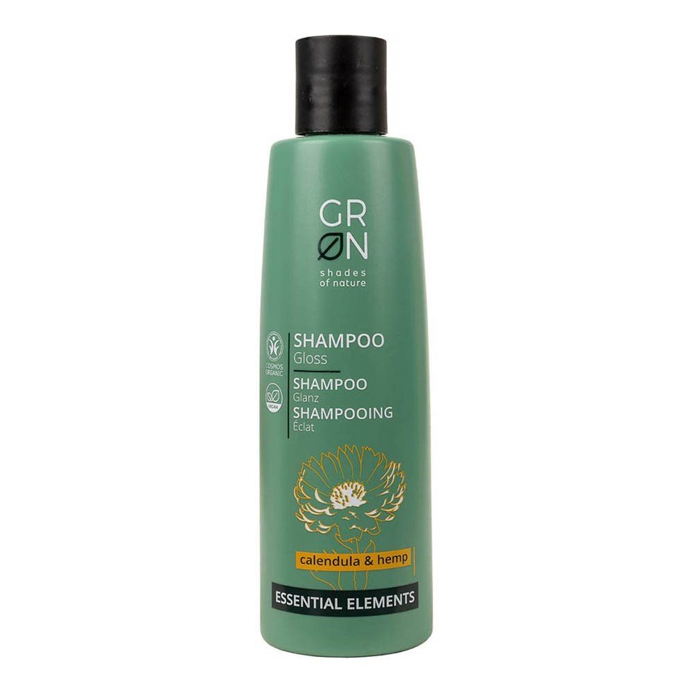Essential - Elements Shampoo of calendula & Gloss 250ml hemp nature - GRN Shades Haarshampoo
