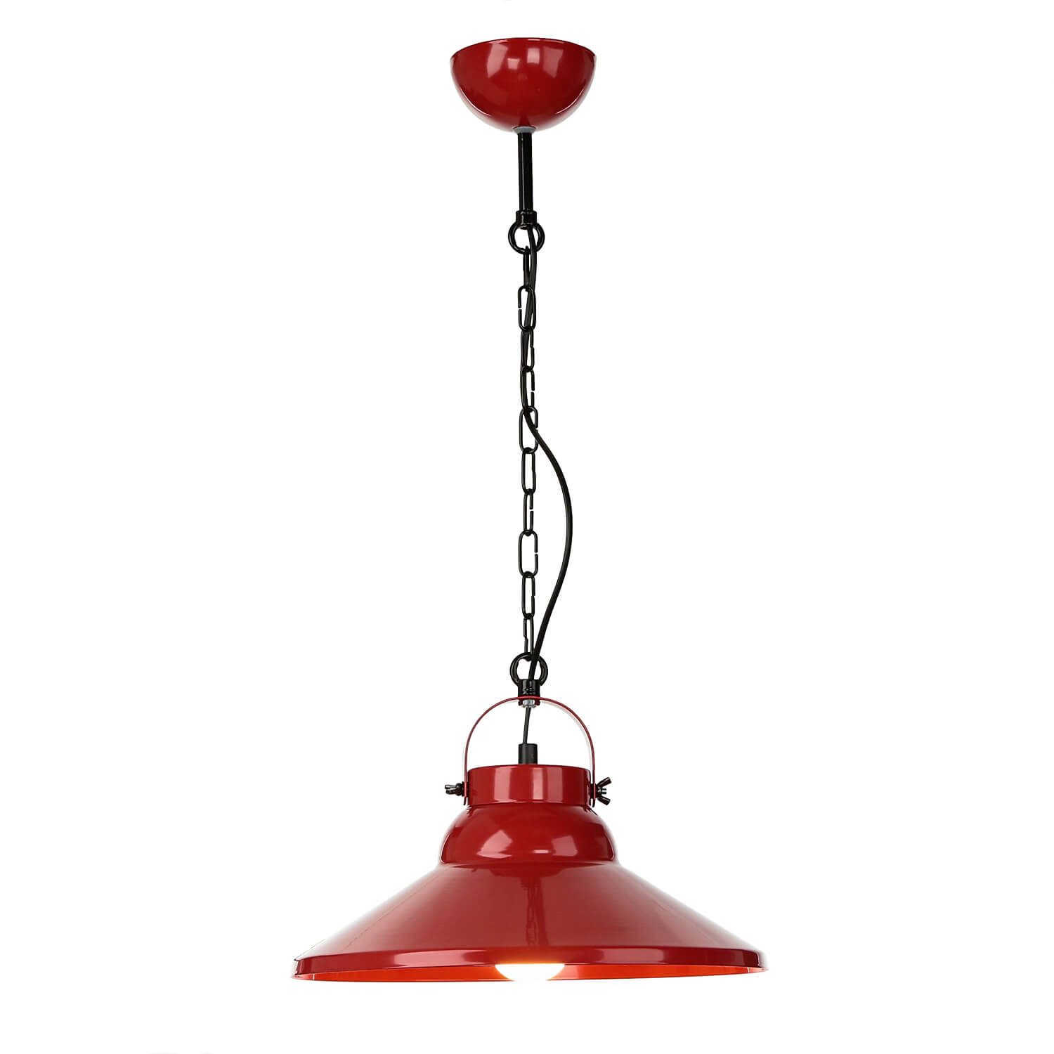 Licht-Erlebnisse Pendelleuchte IRON, ohne Leuchtmittel, Hängelampe günstig online kaufen