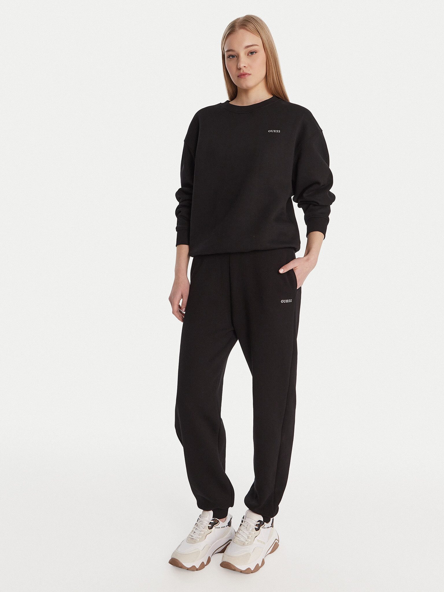 Guess Sweatshirt Guess NAT CN SWEATSHIRT - Langarmshirt