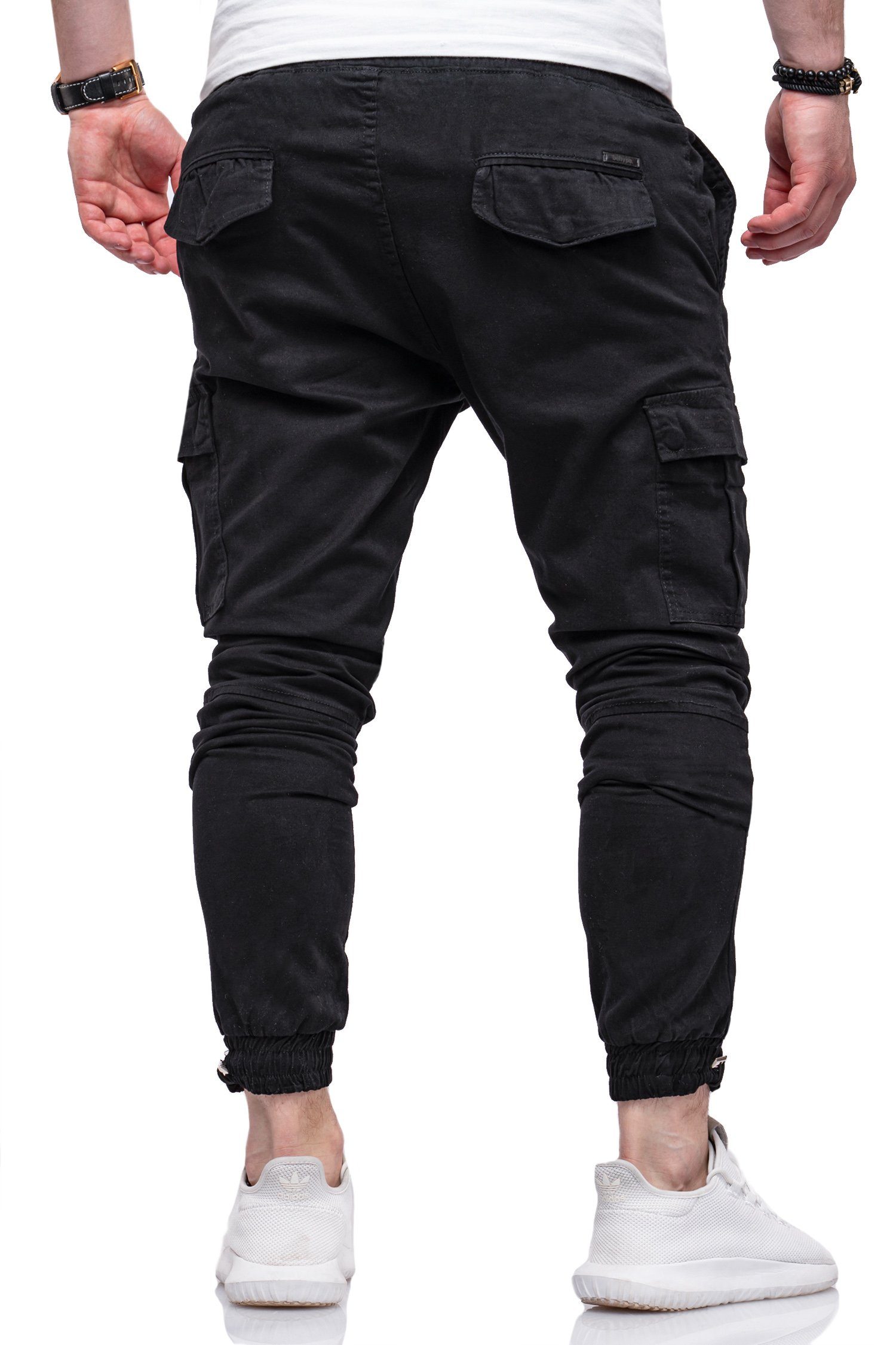 behype Cargohose HAWK mit elastischem Bund