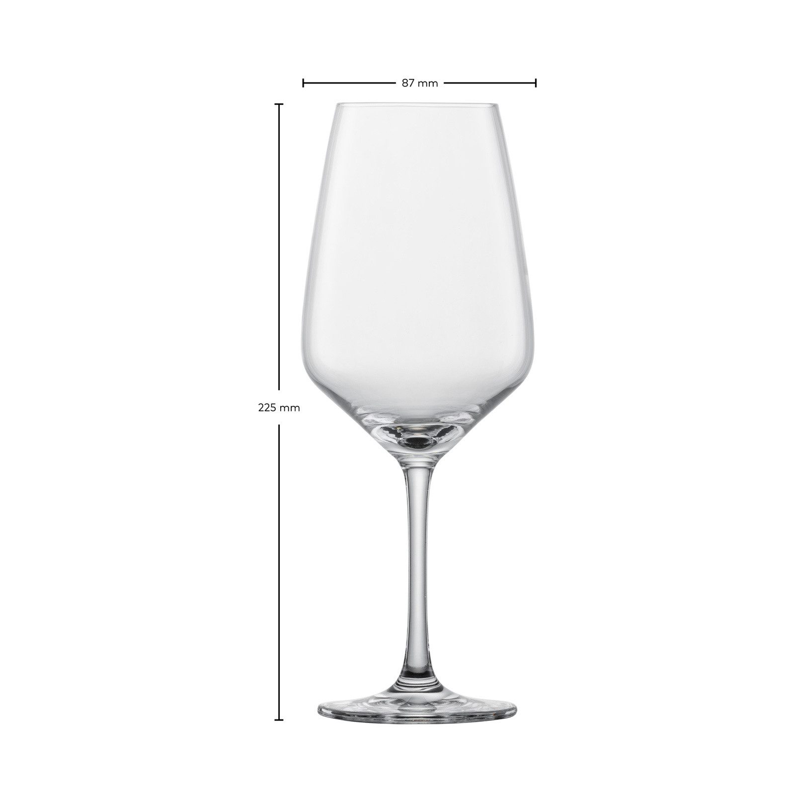 SCHOTT ZWIESEL Rotweinglas Tulip Rotweingläser 497 ml 4er Set, 4-tlg., Glas