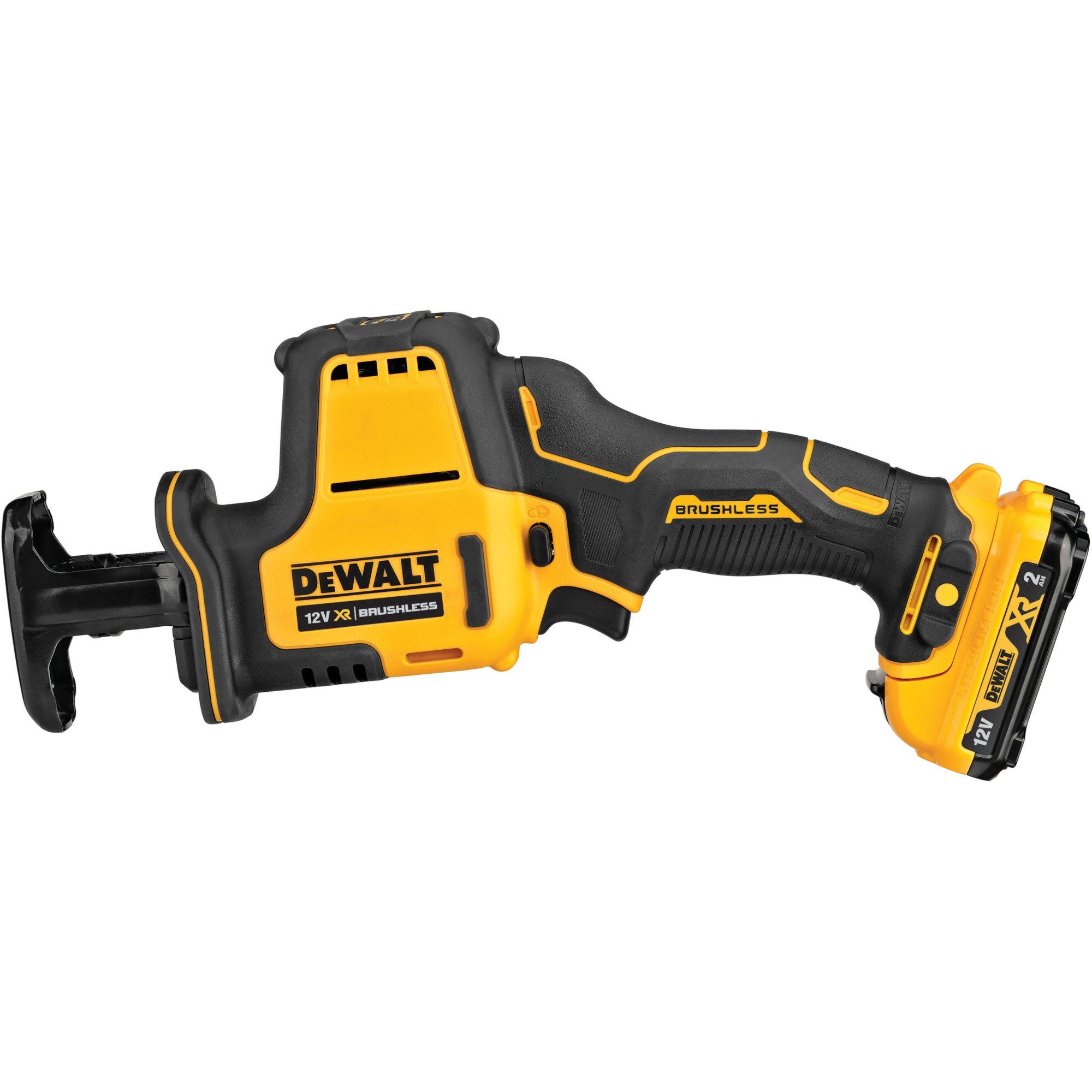 DeWalt Säbelsäge DEWALT Akku-Säbelsäge DCS312D2, 12Volt, (2x
