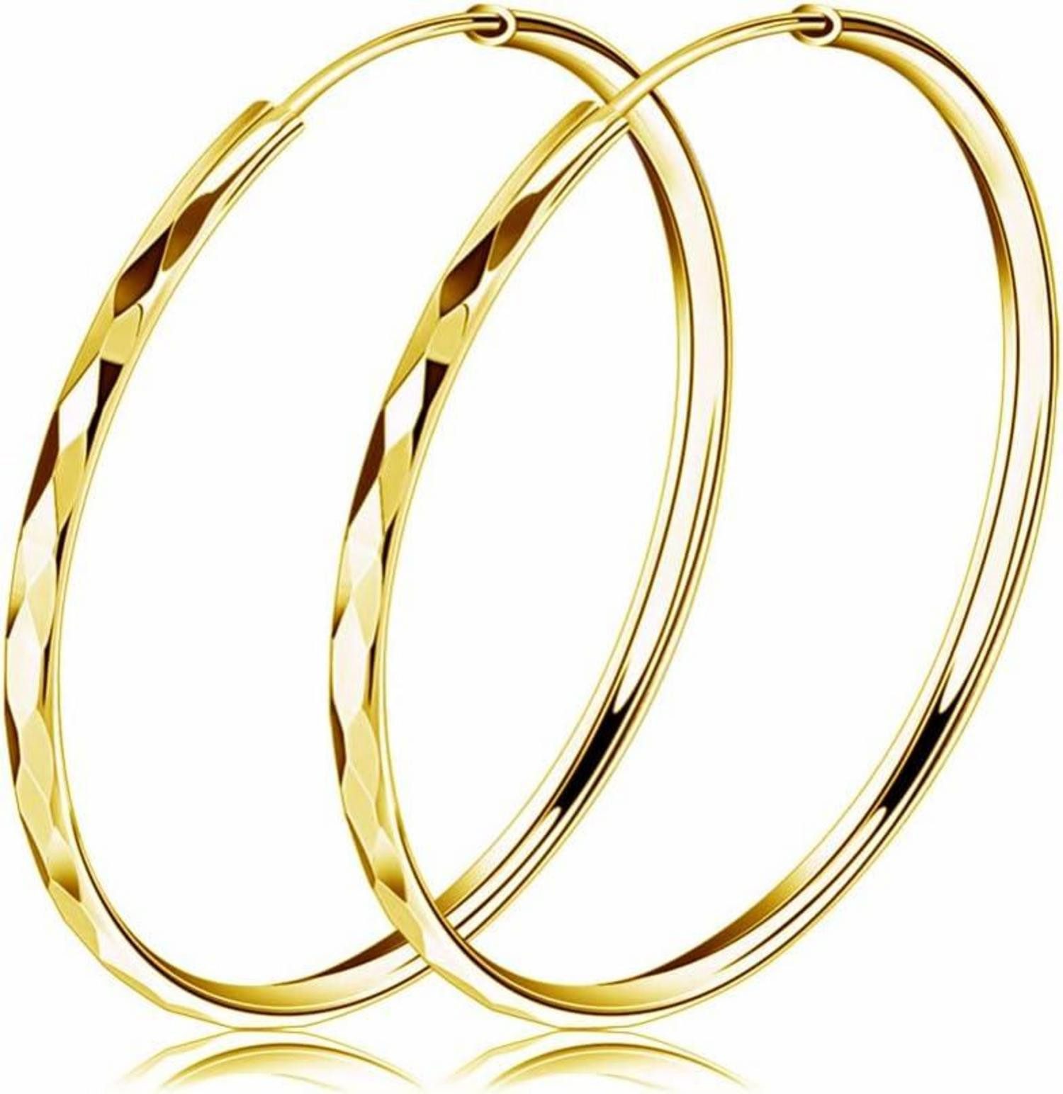 LuxusKollektion Ohrring und Ketten Set Creolen günstig online kaufen