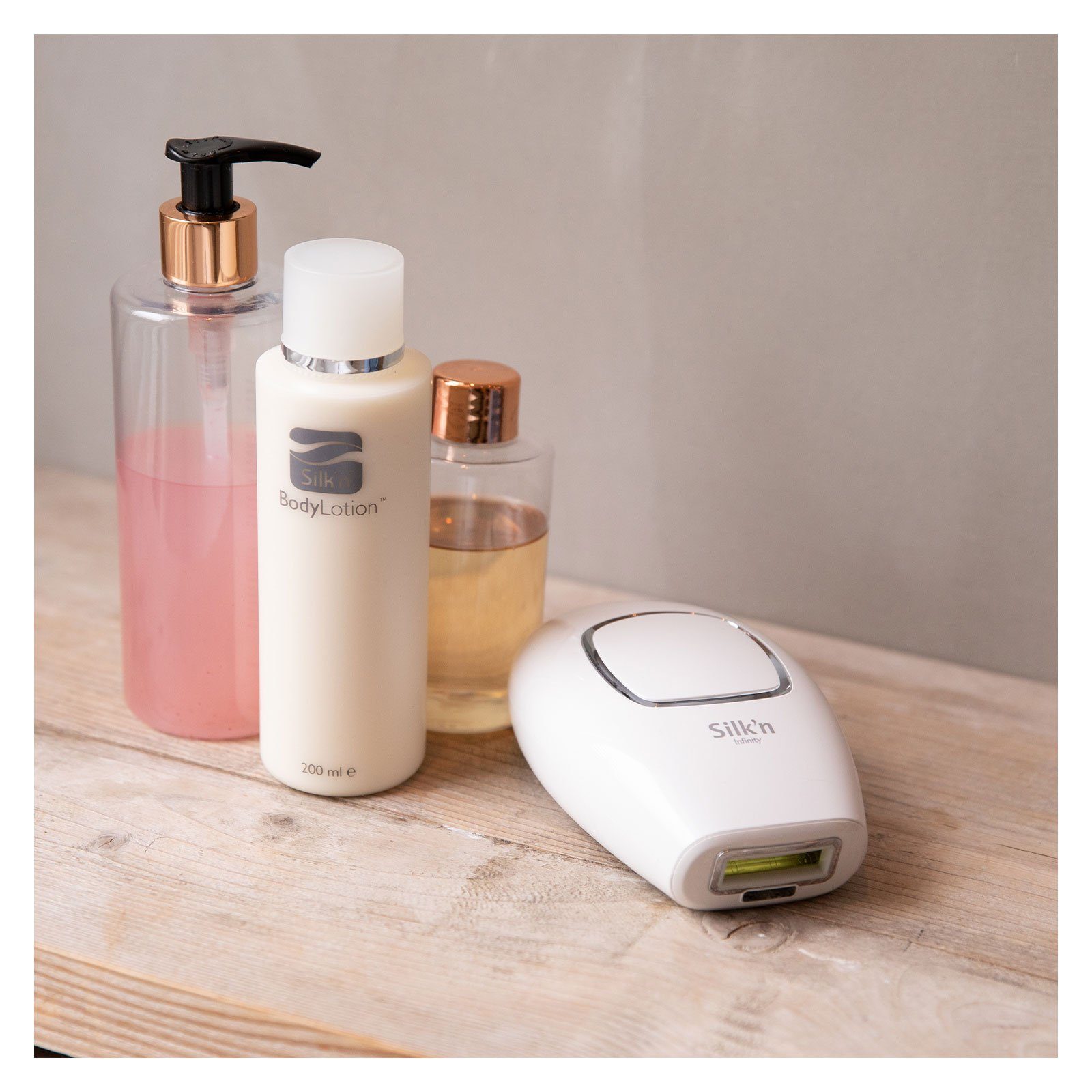 Silk'n Epilierer Infinity Velvet 400.000, Silk’n Infinity Velvet, Pulsing- und Gliding-Methode