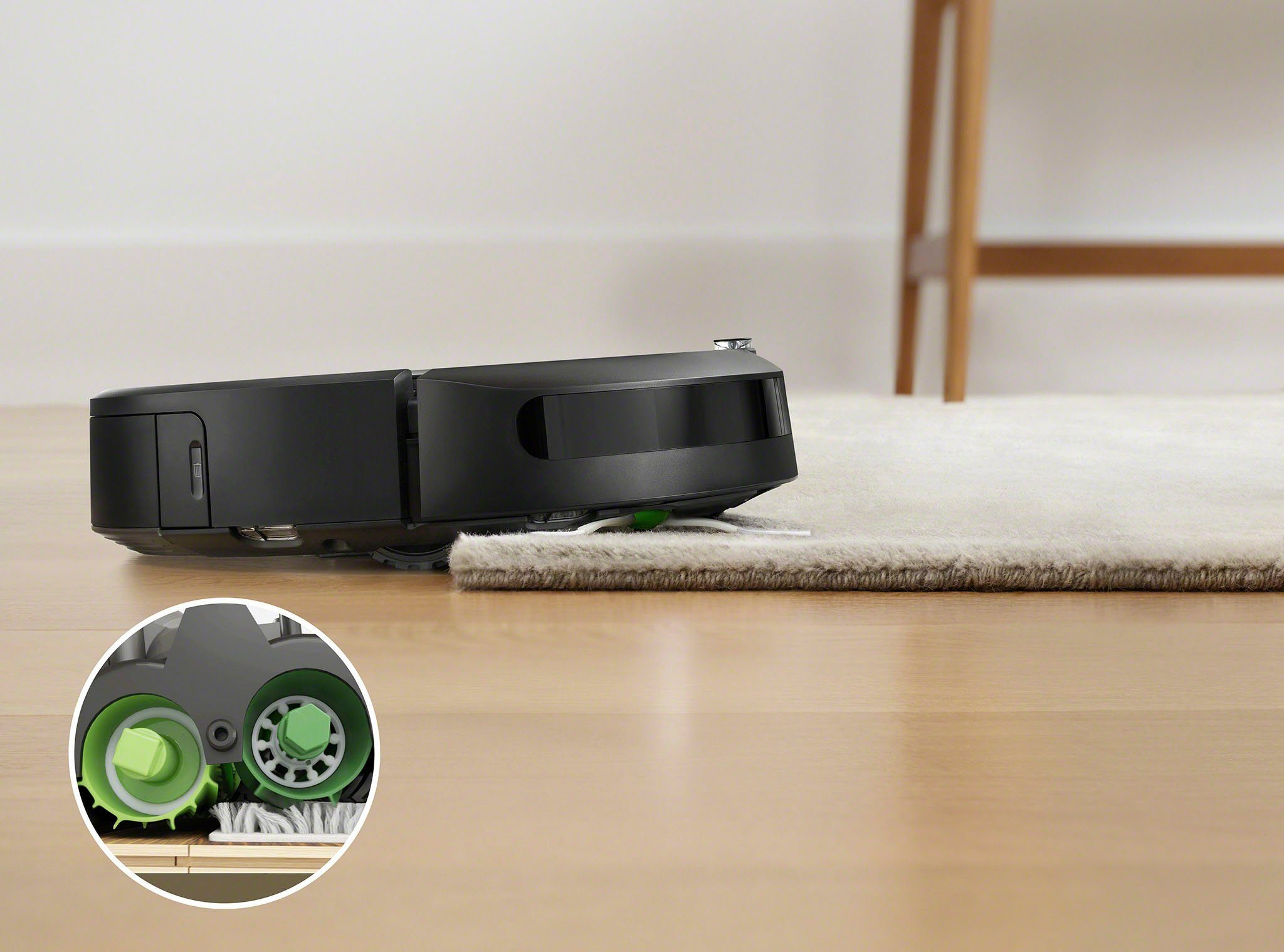 iRobot Saugroboter Roomba beutellos, Einzelraumkaritierung i7 App-/Sprachsteuerung, (i7158)