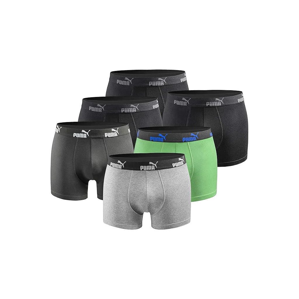 PUMA Boxershorts Herren Boxershorts 6er-Pack