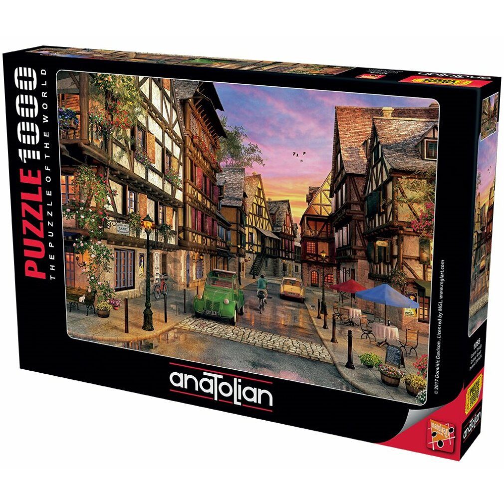 ANATOLIAN Puzzle ANATOLISCHES Puzzle Straße Colmar 1000 Teile, Puzzleteile