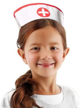 Elope Kostüm Mini Schwesternhaube, Klassisches Zubehör für das Krankenschwester Kostüm