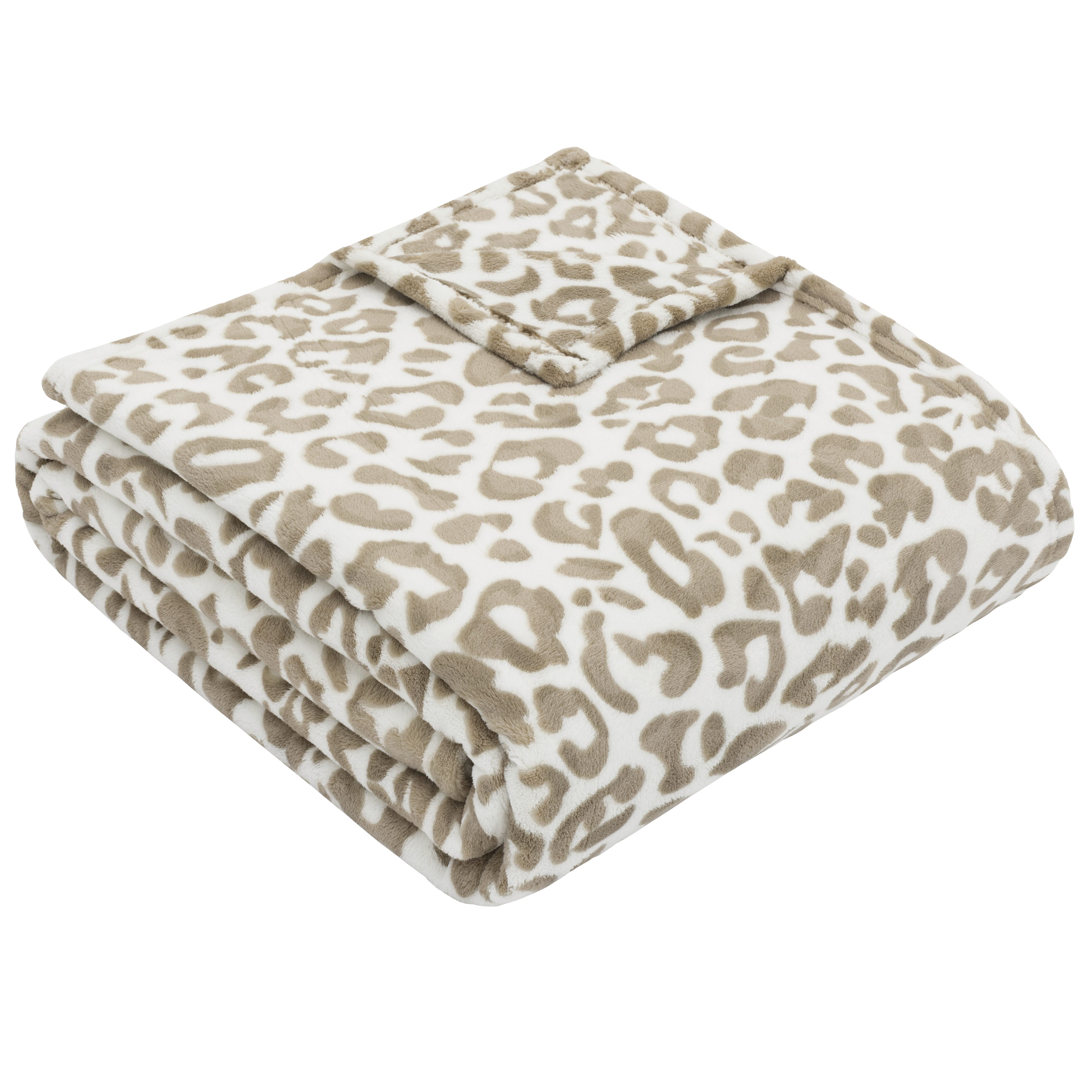 Wohndecke s.Oliver Decke, s.Oliver, Trendiges Leopardenmuster als moderner Blickfang