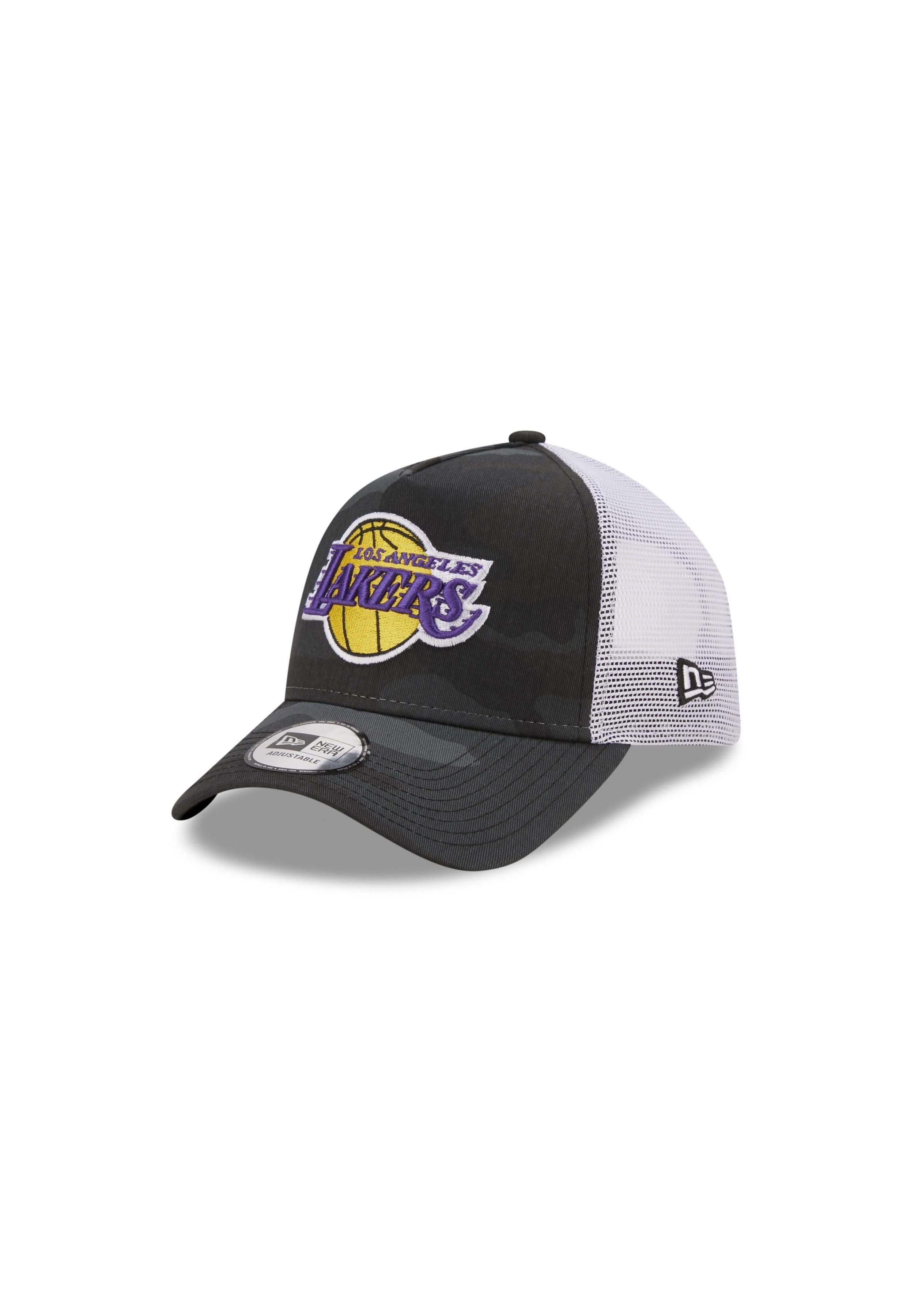 New Era Baseball Cap Los Angeles Lakers NBA Camo Midnight Camo A-Frame Adju günstig online kaufen