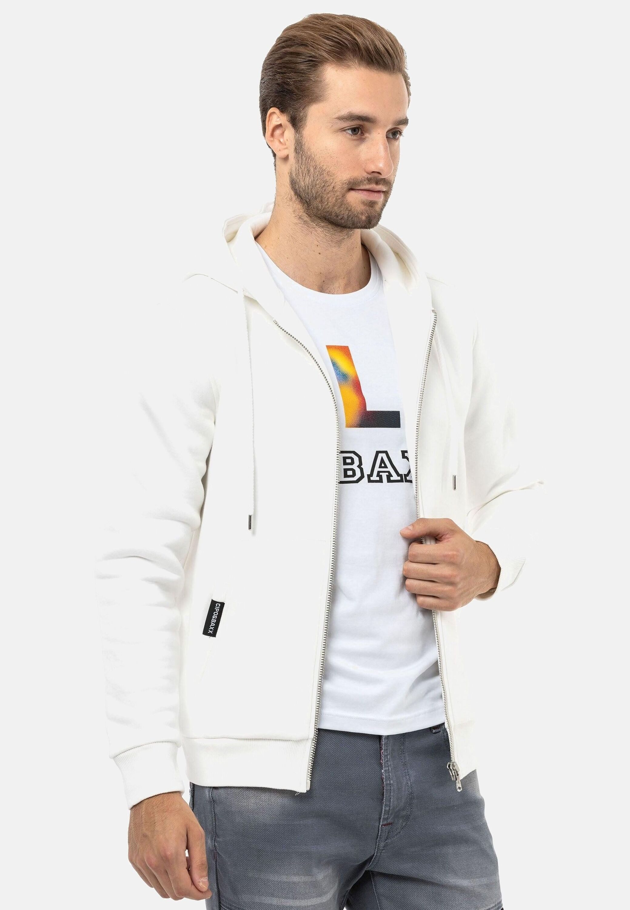 Cipo & Baxx Sweatjacke Jacken (1-tlg) mit Kapuze, CL556 günstig online kaufen