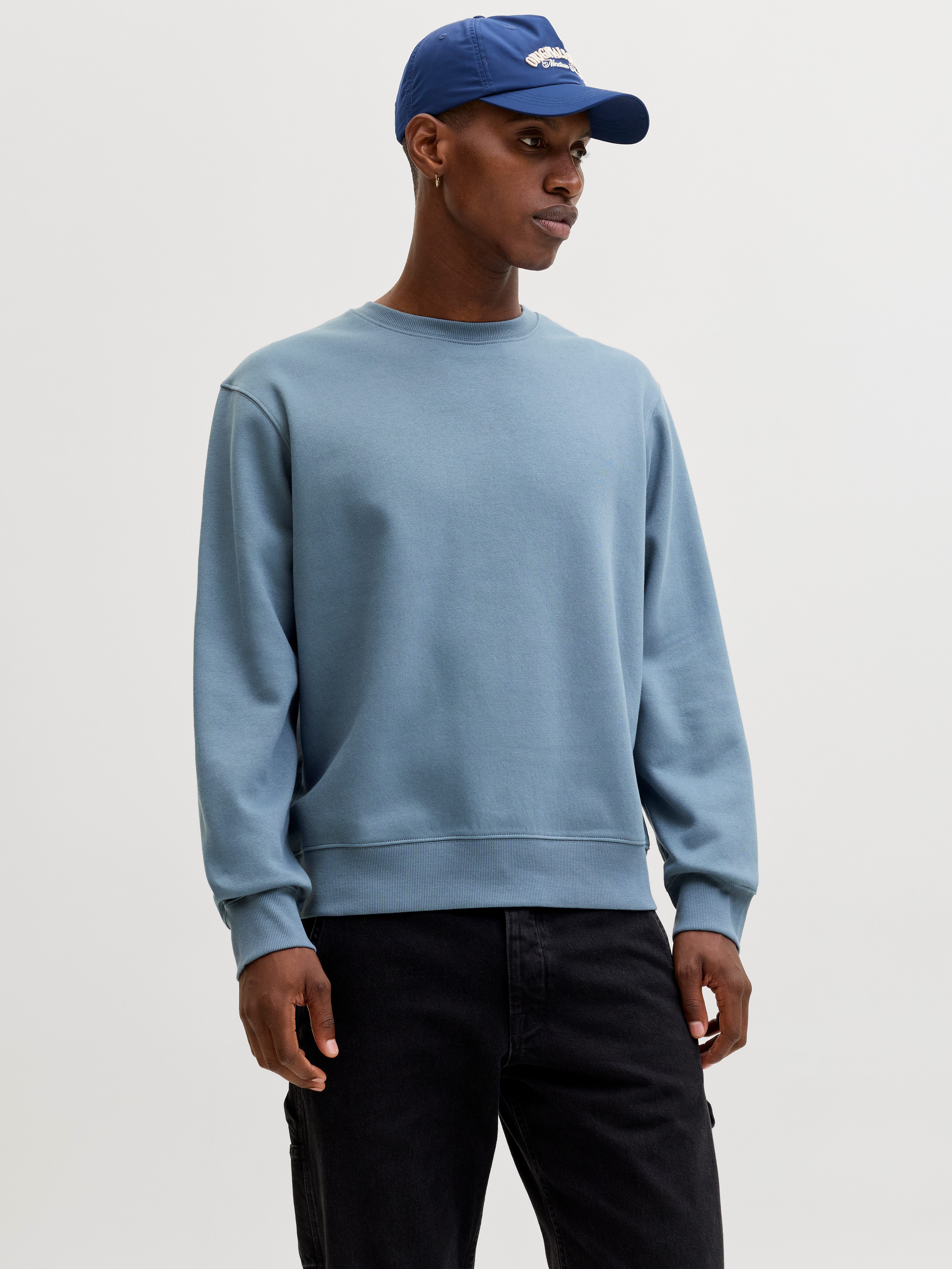 Sweatshirt JJESTAR BASIC SWEAT CREW NECK NOOS