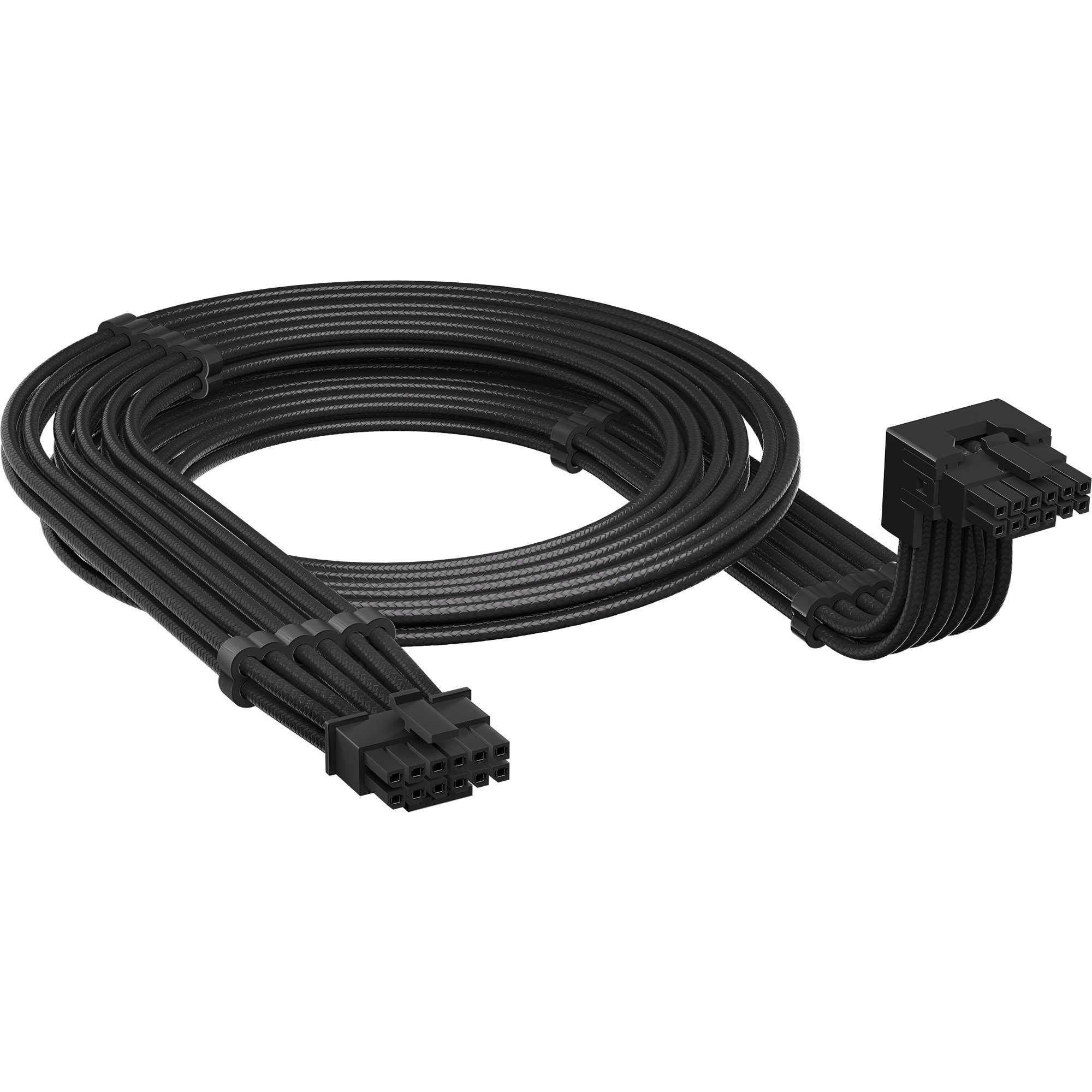 Corsair Corsair 90°-12V-2x6-GPU Stromkabel (Stil A), Kabel, (65cm, Sense Pins Computer-Kabel