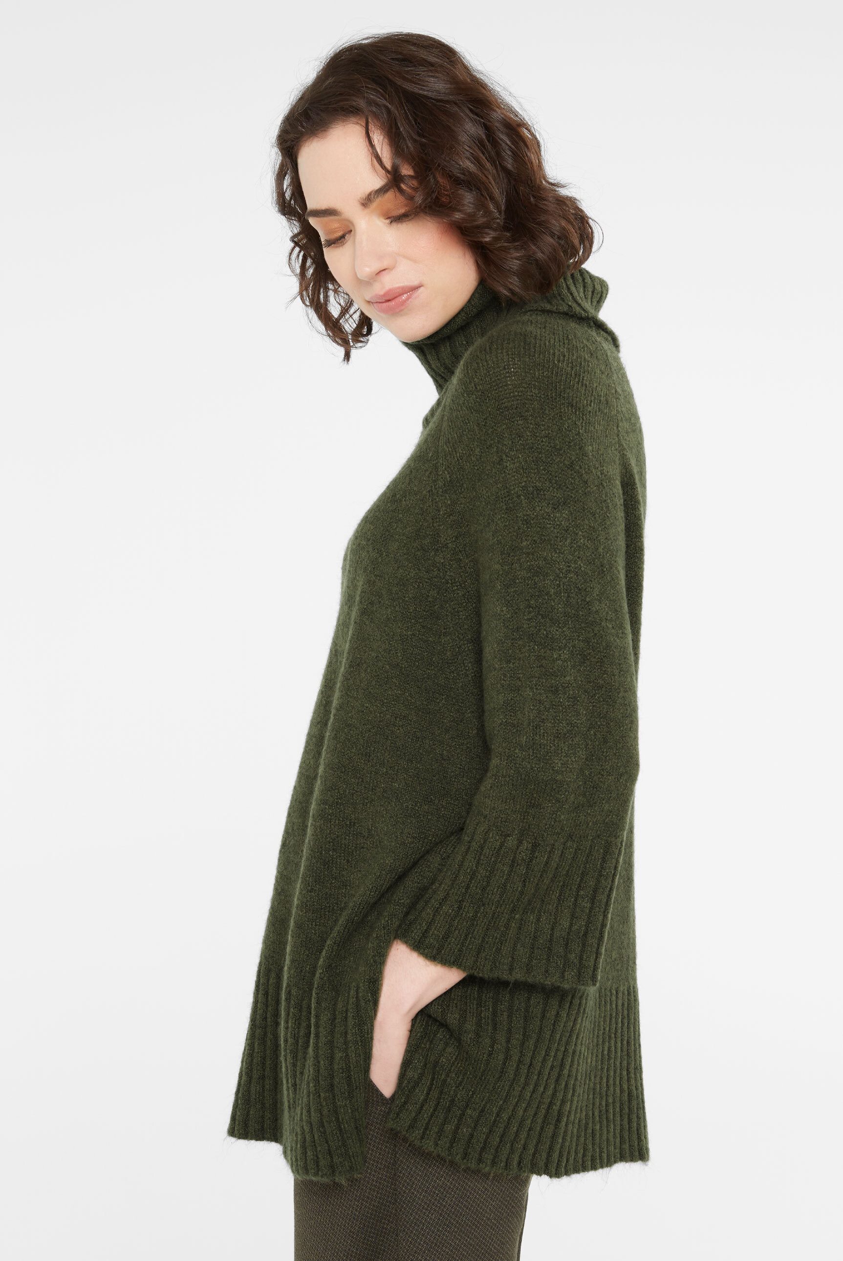 SENSES.THE LABEL Rollkragenpullover aus Feinstrick