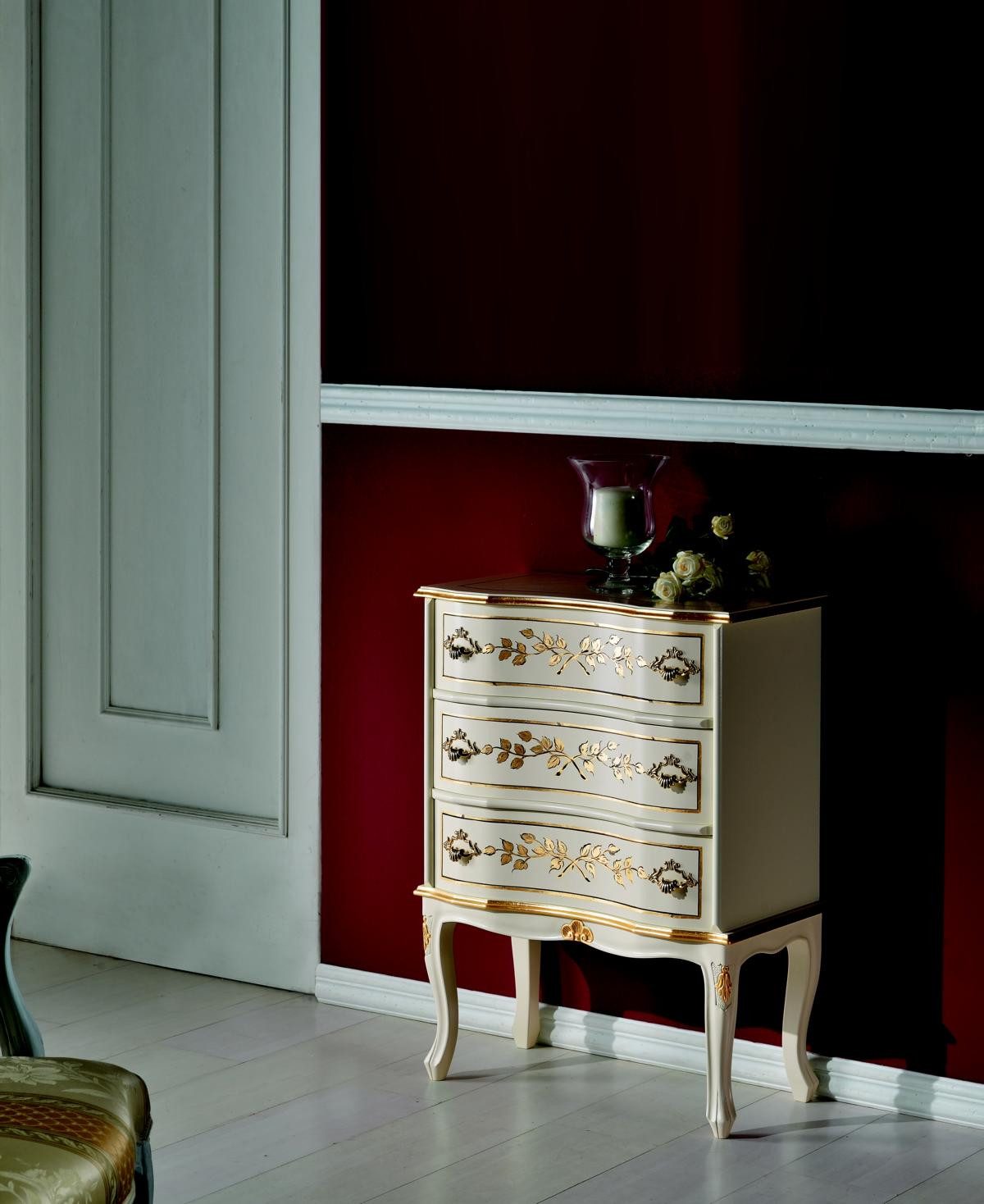 Kommode Italienische Designer-Kommode aus Holz - Hochwertiger Schrank