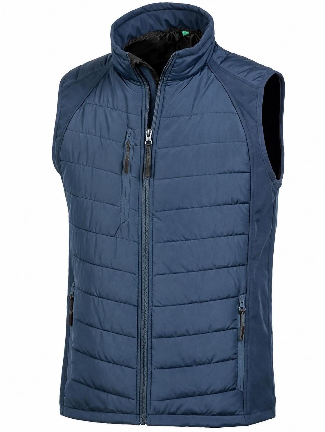 Result Funktionsweste Herren Black Compass Softshell Gilet
