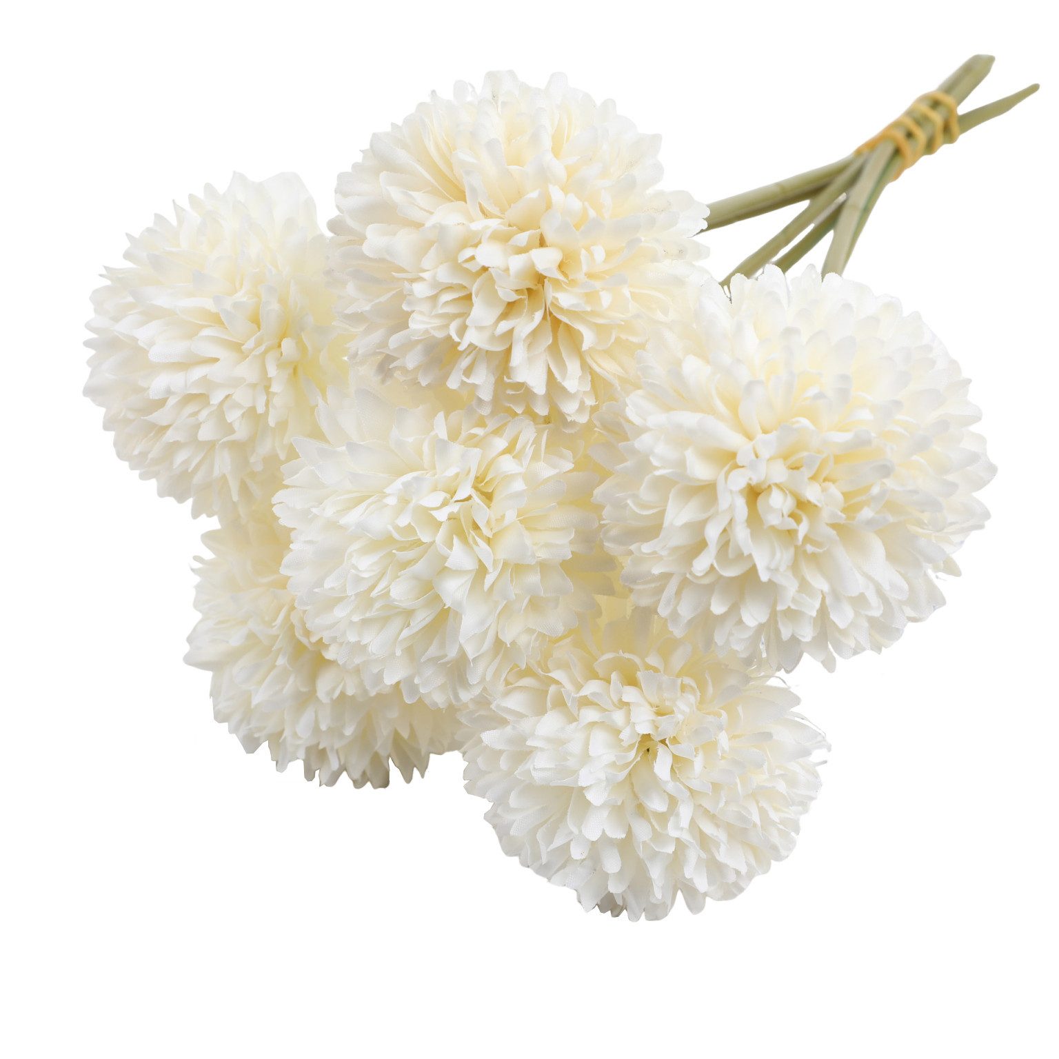Kunstblumenstrauß 6 Stück künstliche Seiden-Chrysanthemenstrauß, Hochzeitss günstig online kaufen
